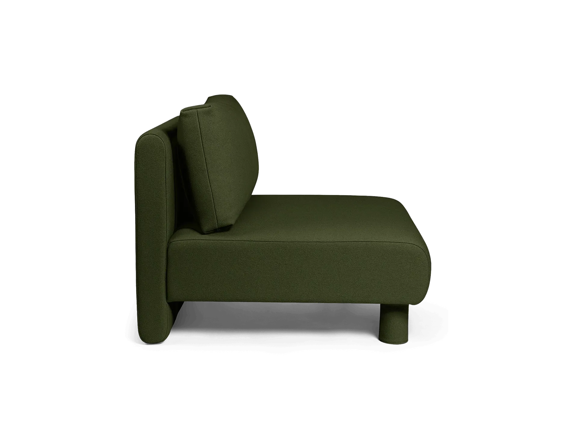 Dase Sofa Center - Military Green, Tonus