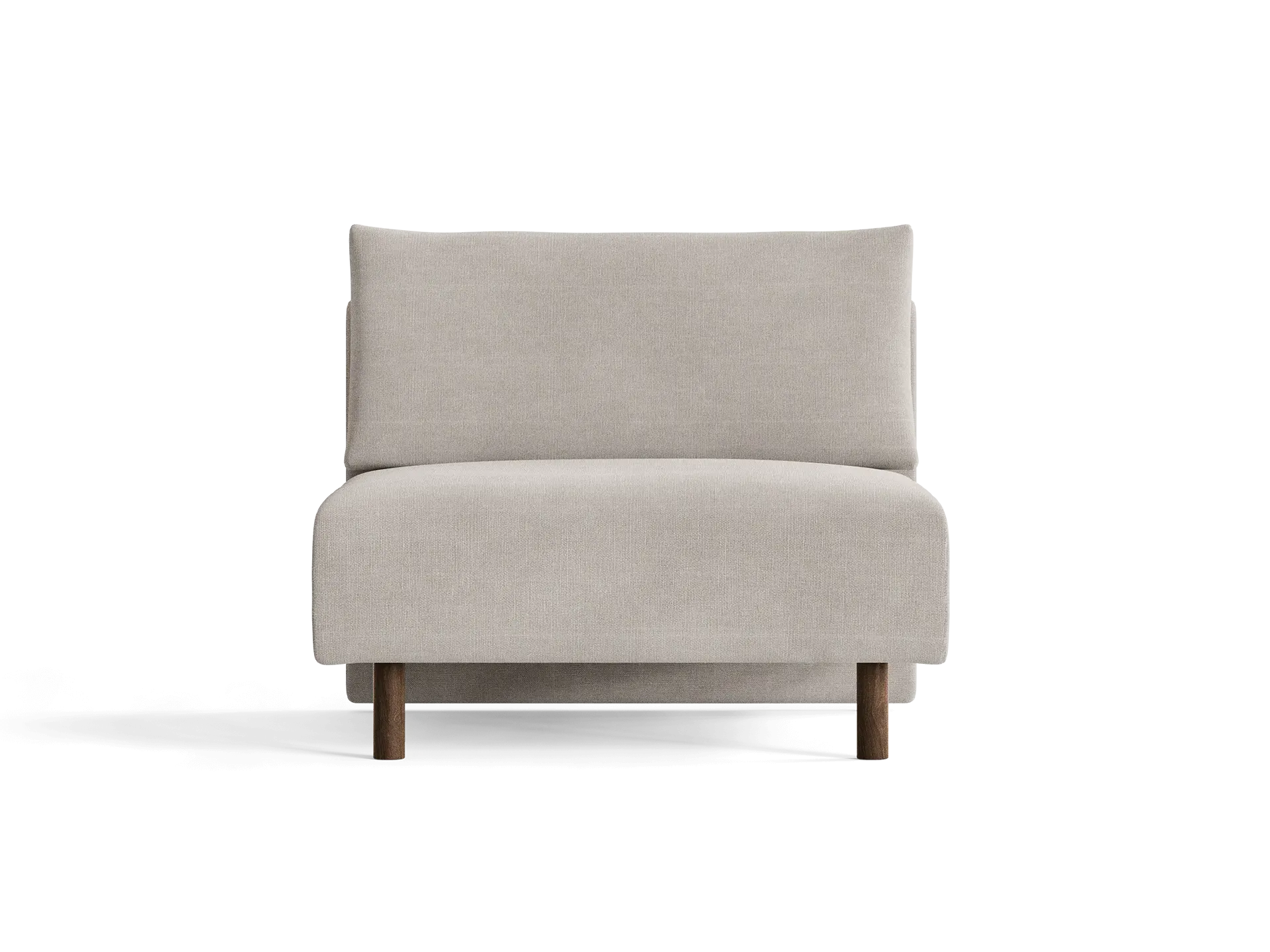 Dase Modular Sofa Center Section - Natural, Cotton Linen alternate view