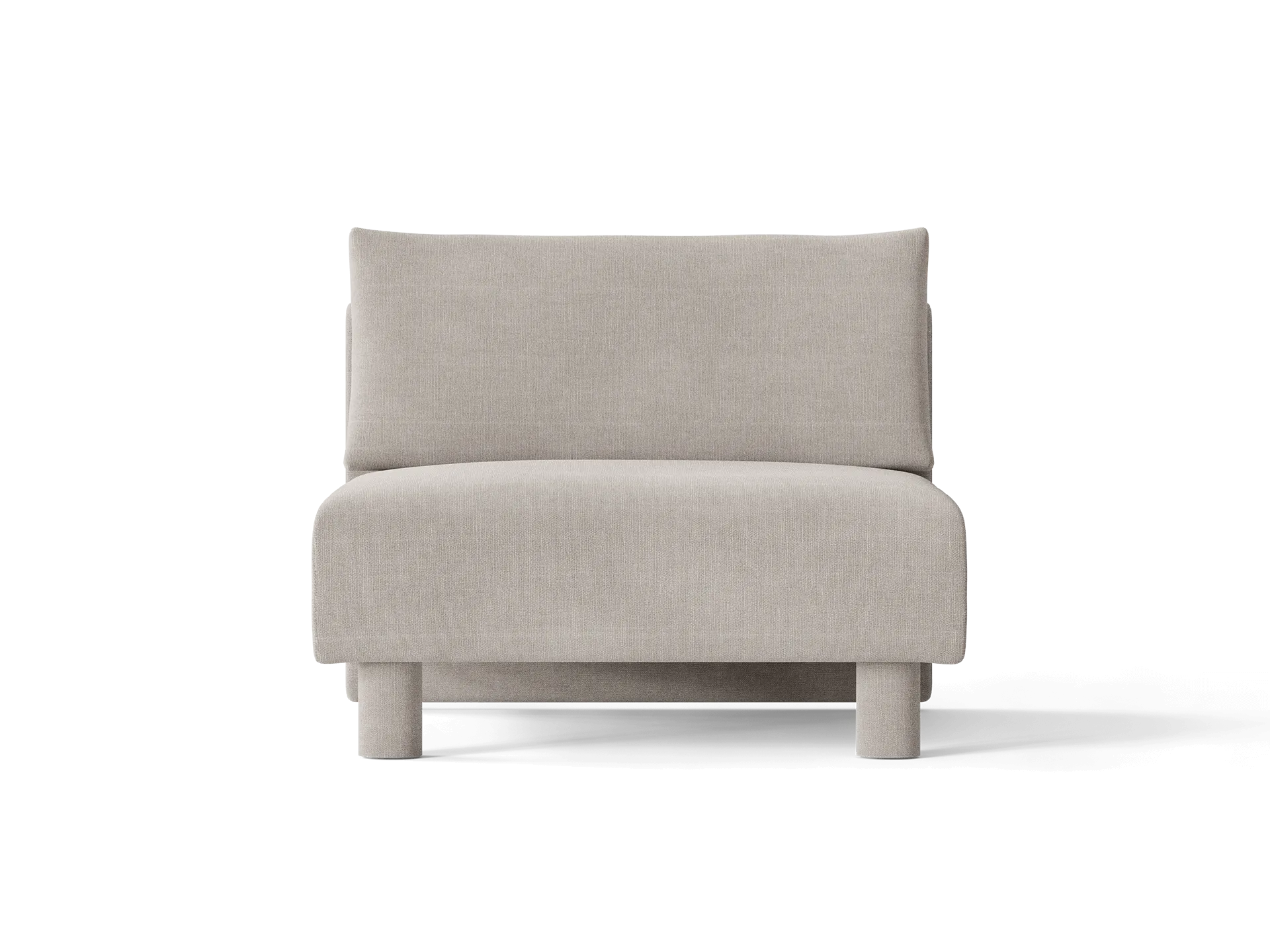 Dase Sofa Center - Natural, Cotton Linen image