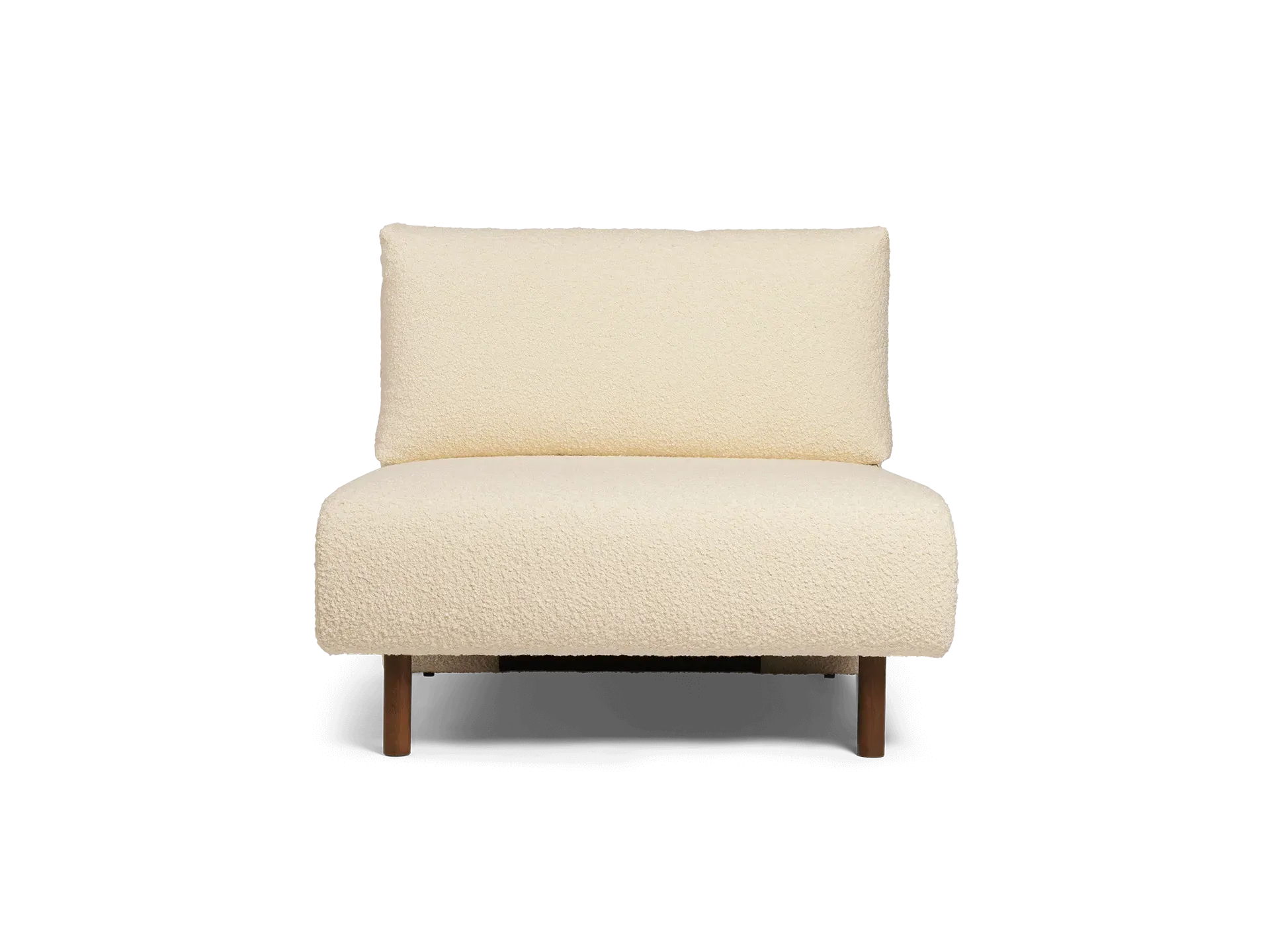 Dase Sofa Center - Off-White, Nordic Bouclé