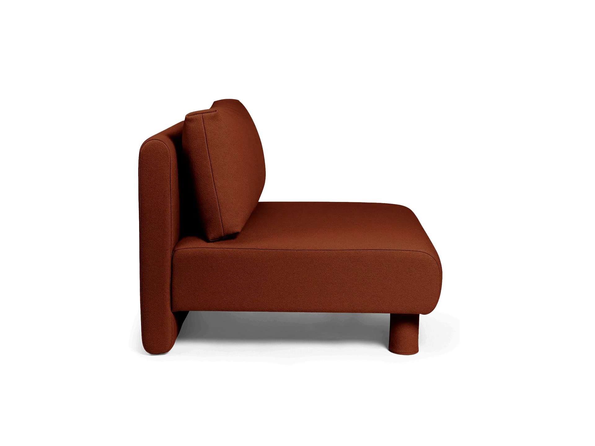 Dase Sofa Center - Red Brown, Tonus