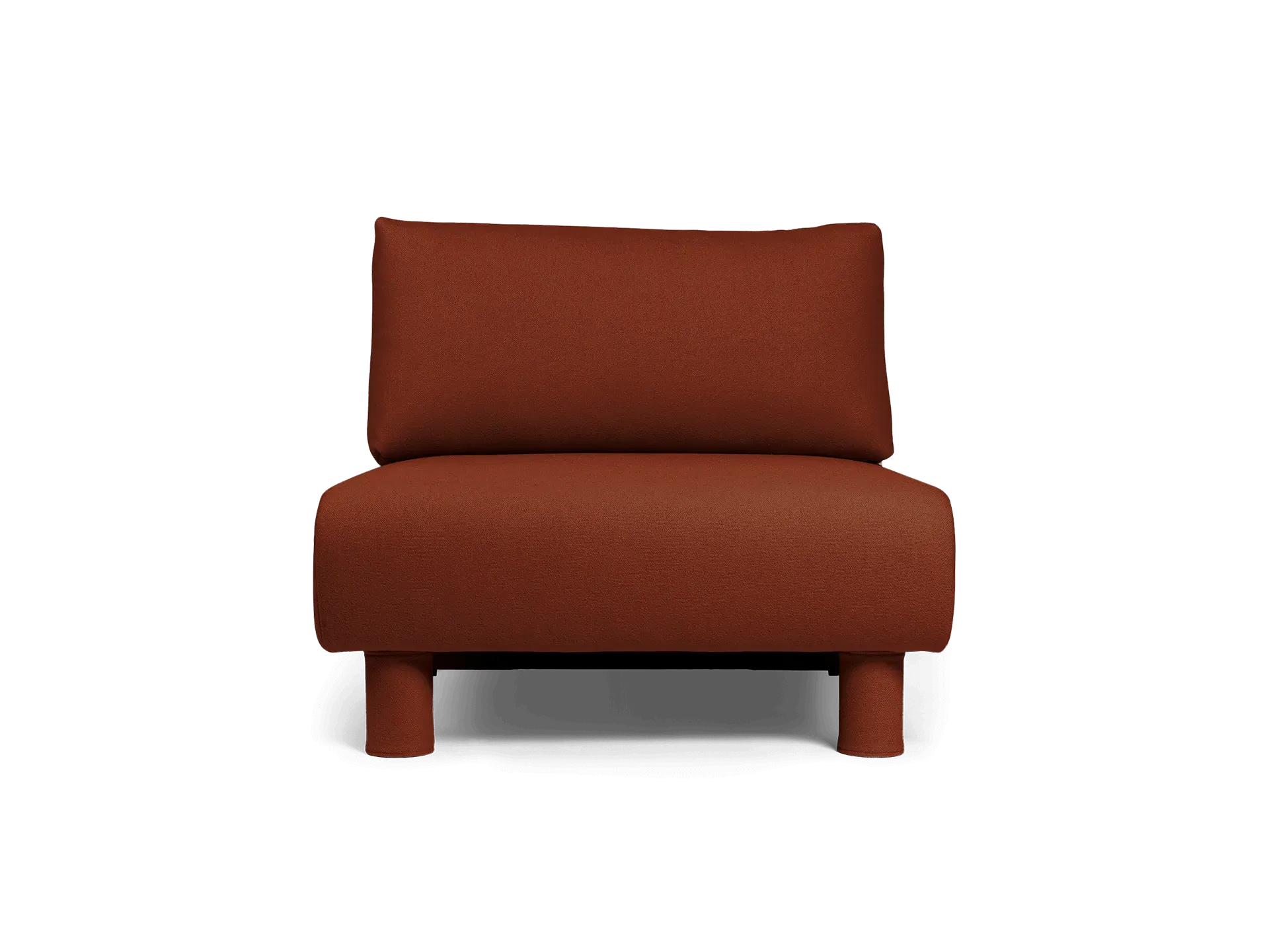 Dase Sofa Center - Red Brown, Tonus
