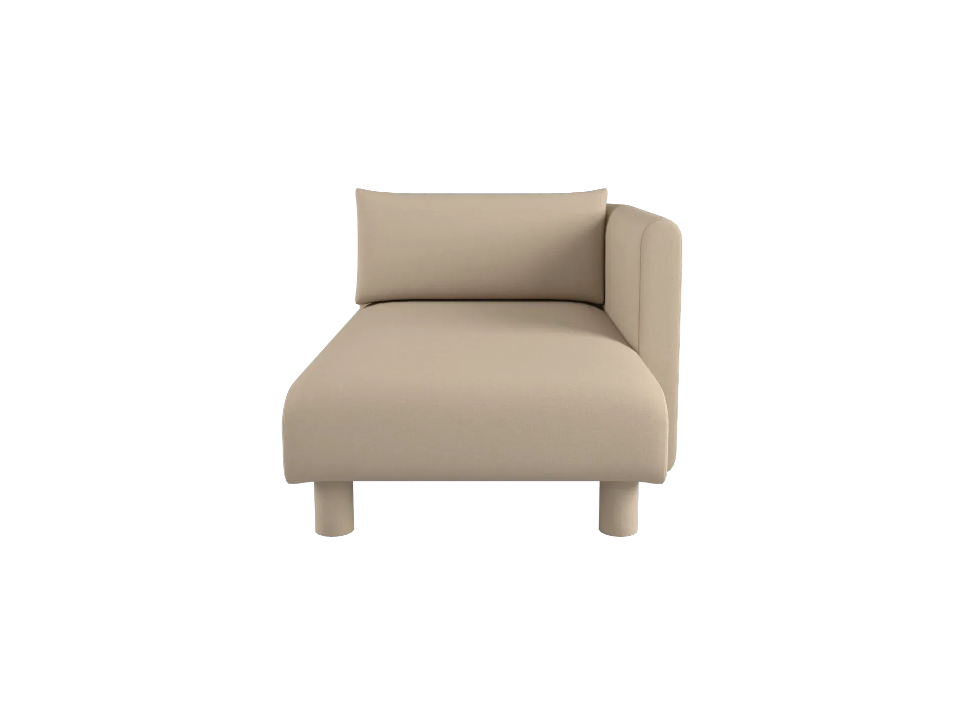 Dase Sofa Chaise Longue Left - Off-white