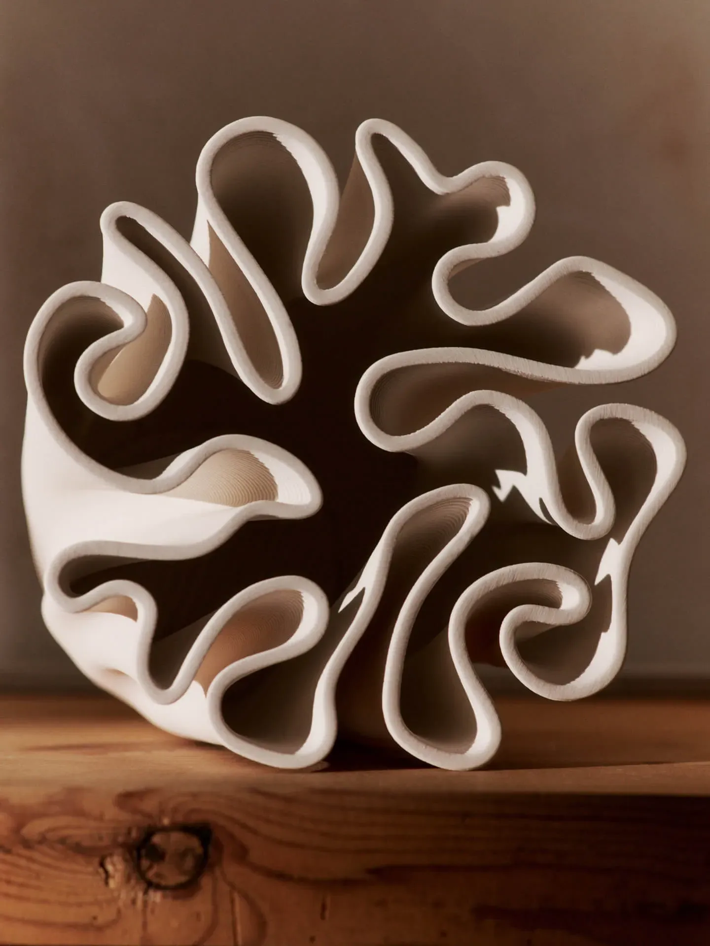 Dedali Medium Vase - Off-White