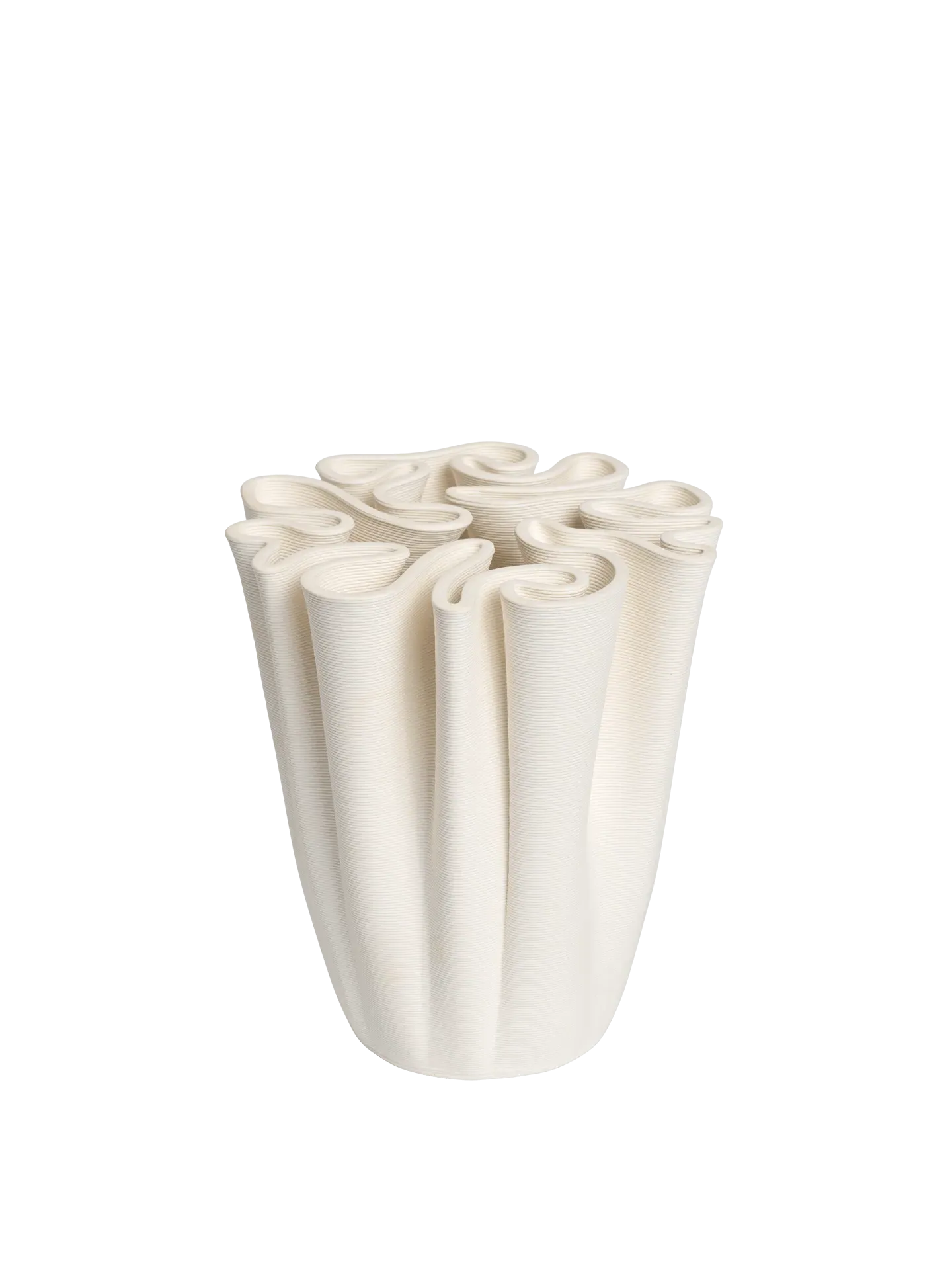 Dedali Medium Vase - Off-White
