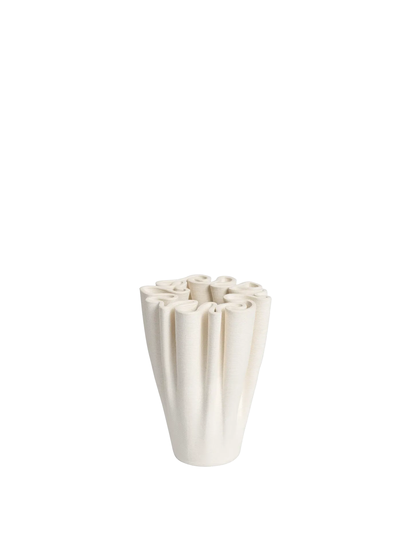 Dedali Small Vase - Off-White image