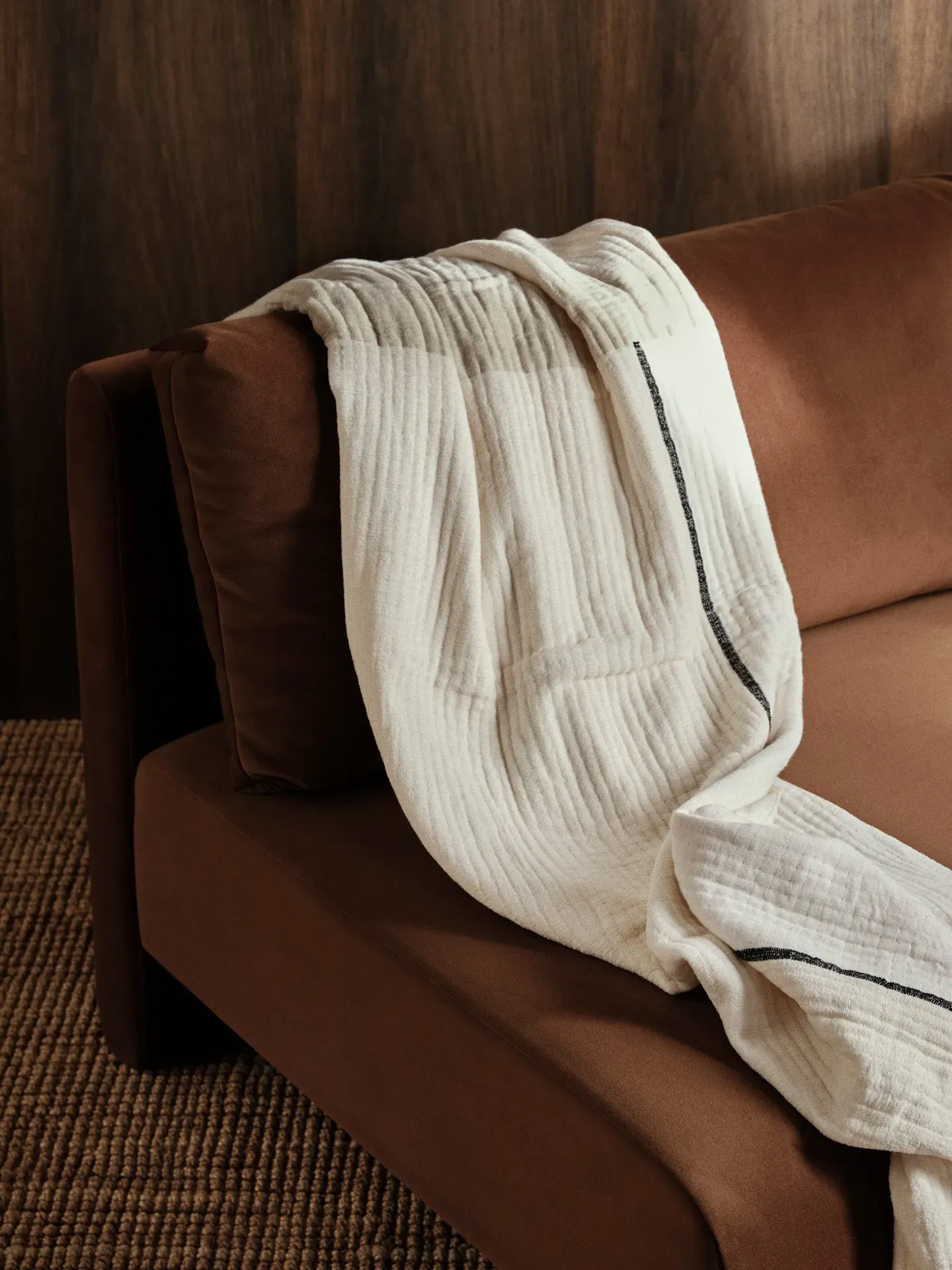 Dela Throw - Natural/Off-white