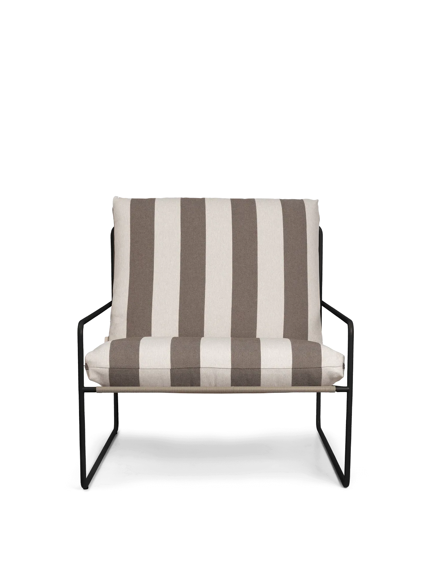 Desert 1-Seater Outdoor Sofa - Black