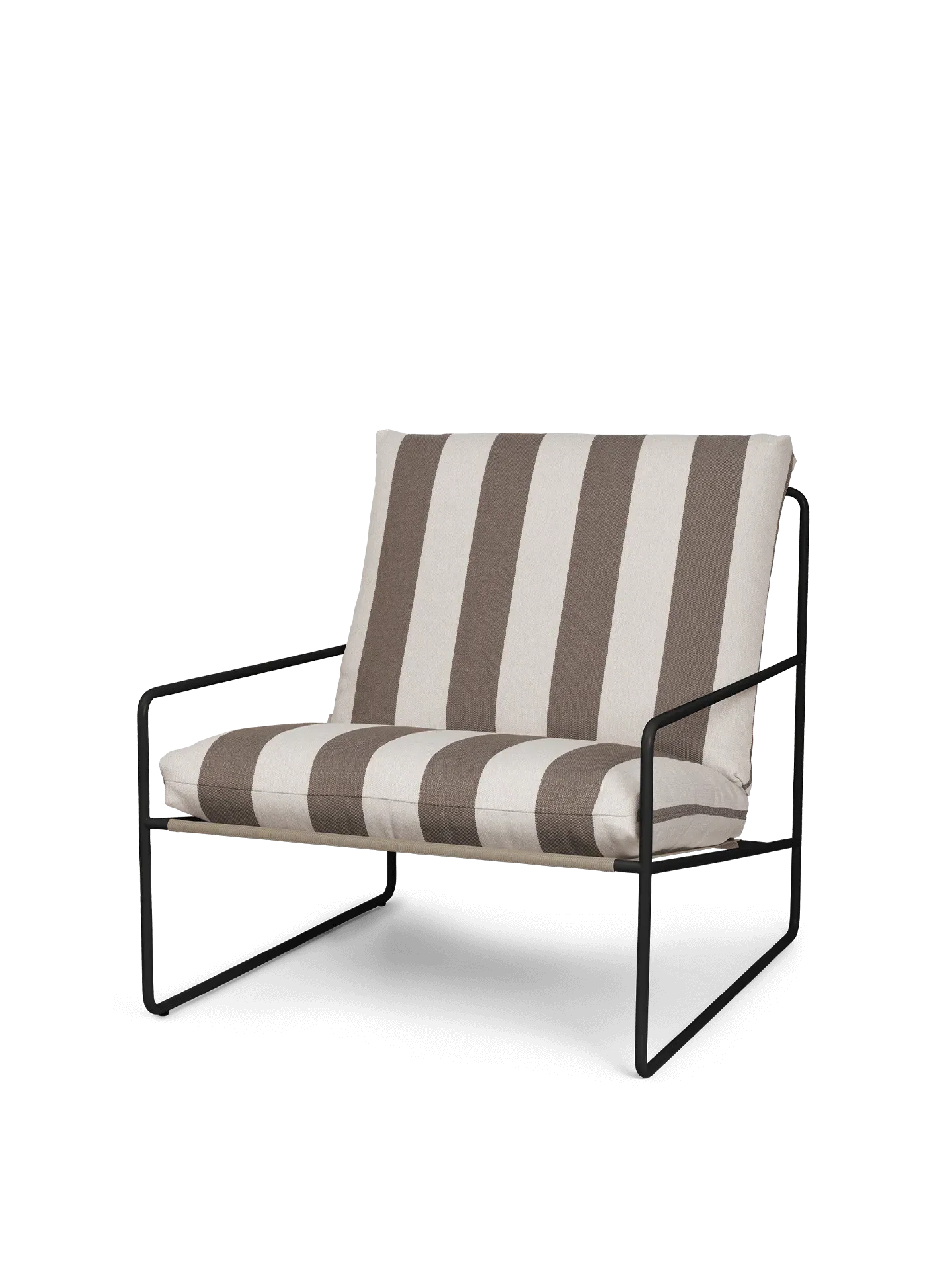 Desert 1-Seater Outdoor Sofa - Black image