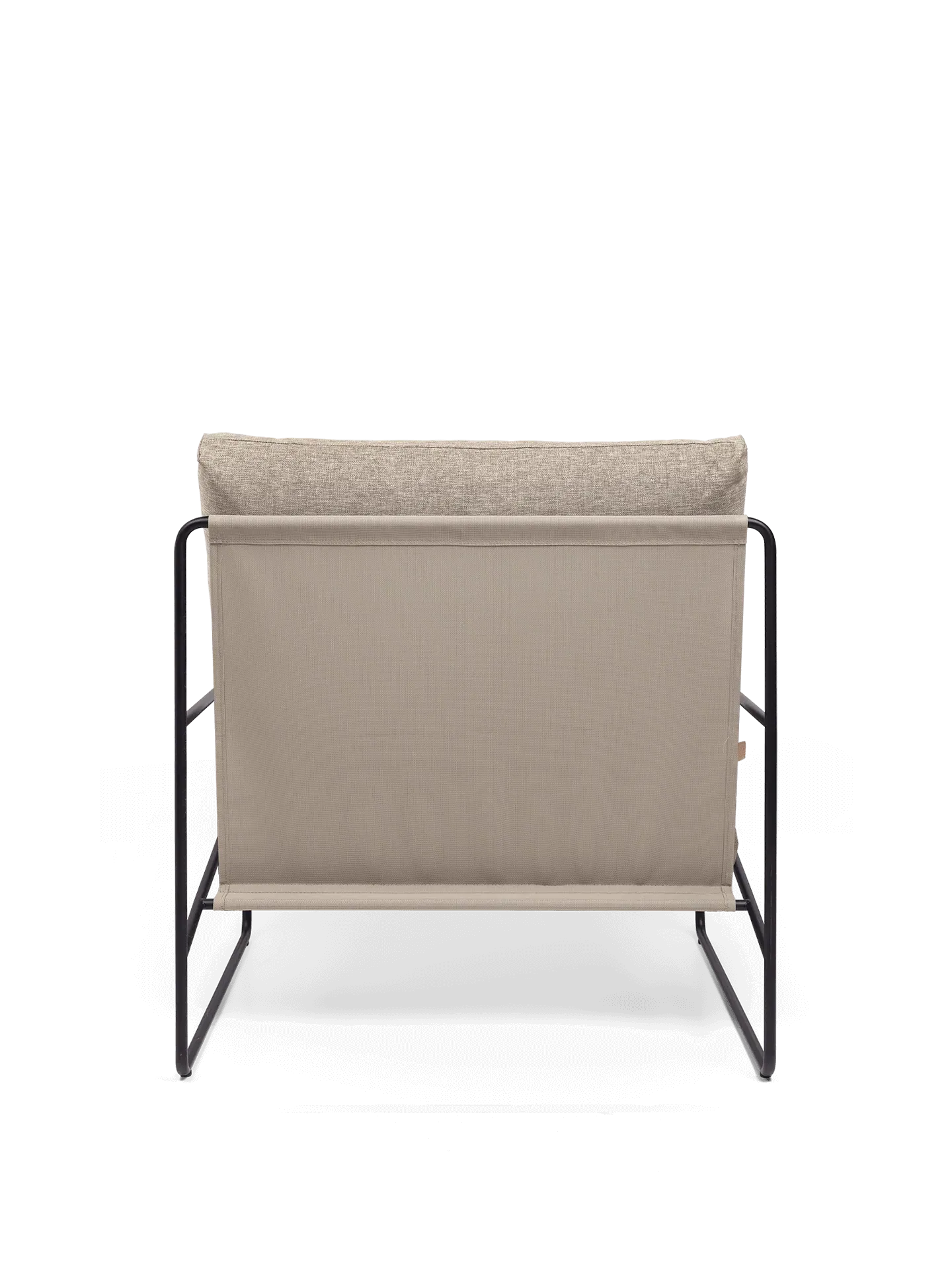 Desert 1-Seater Outdoor Sofa - Black