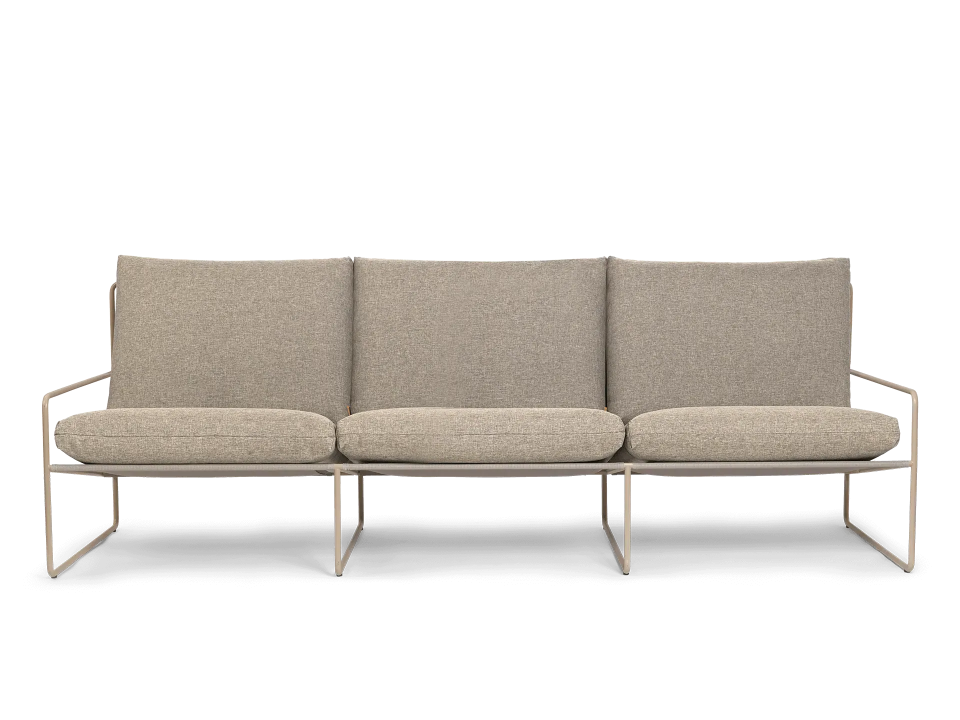 Desert 3-Seater Outdoor Sofa - Cashmere