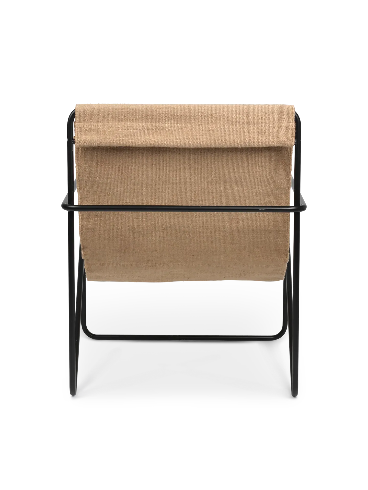 Desert Lounge Chair - Black, Steel