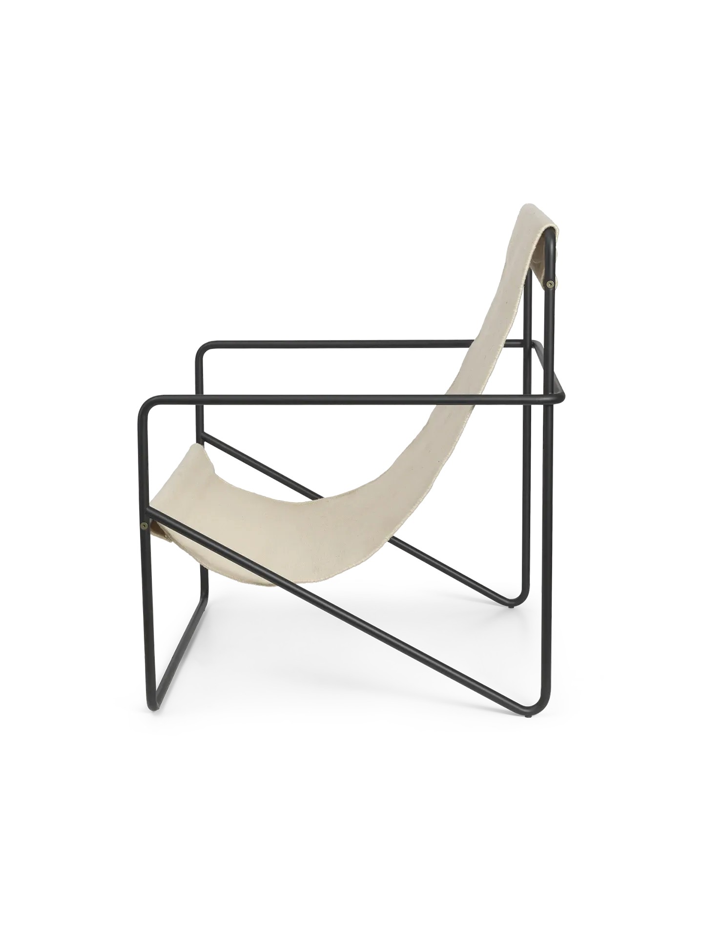 Desert Lounge Chair - Black, Steel