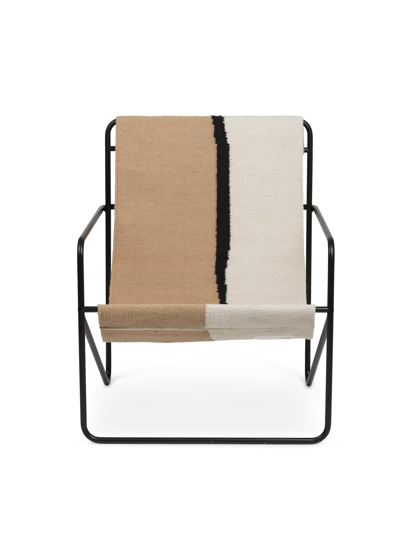 Desert Lounge Chair - Black, Steel