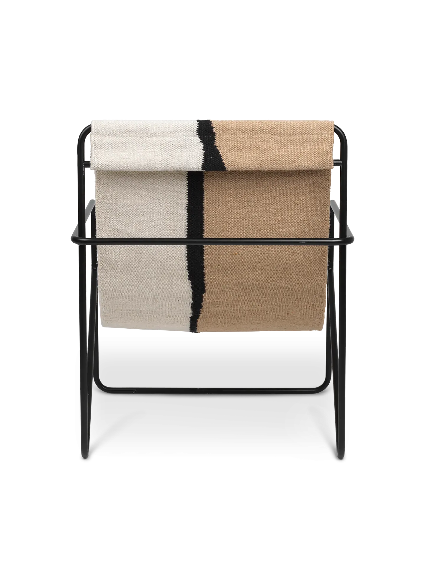 Desert Lounge Chair - Black, Steel