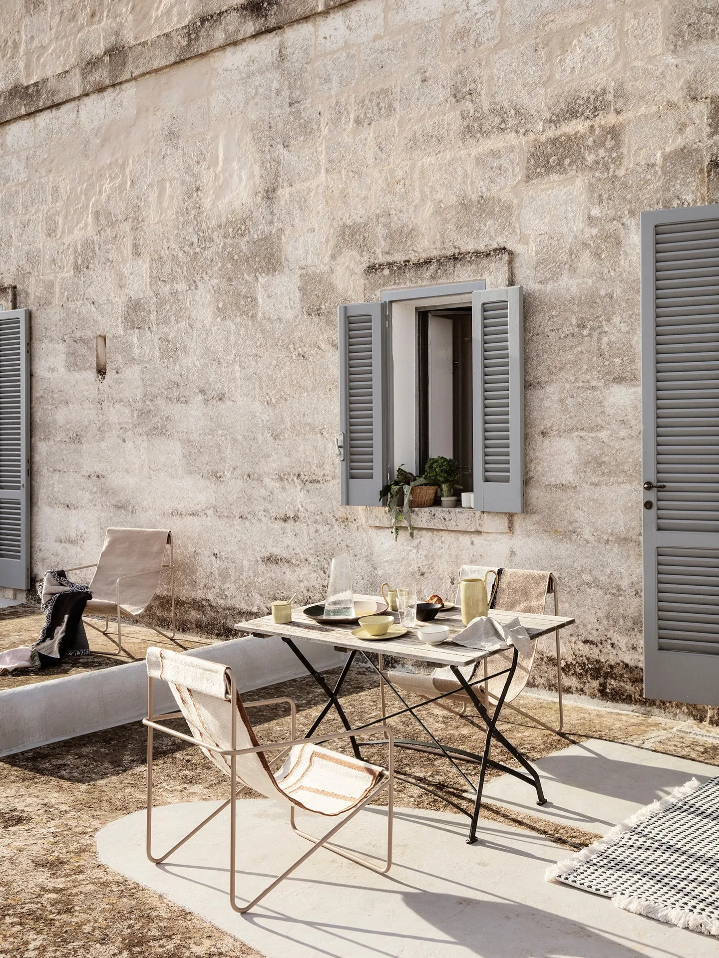 Desert Lounge Chair - Soil, Steel