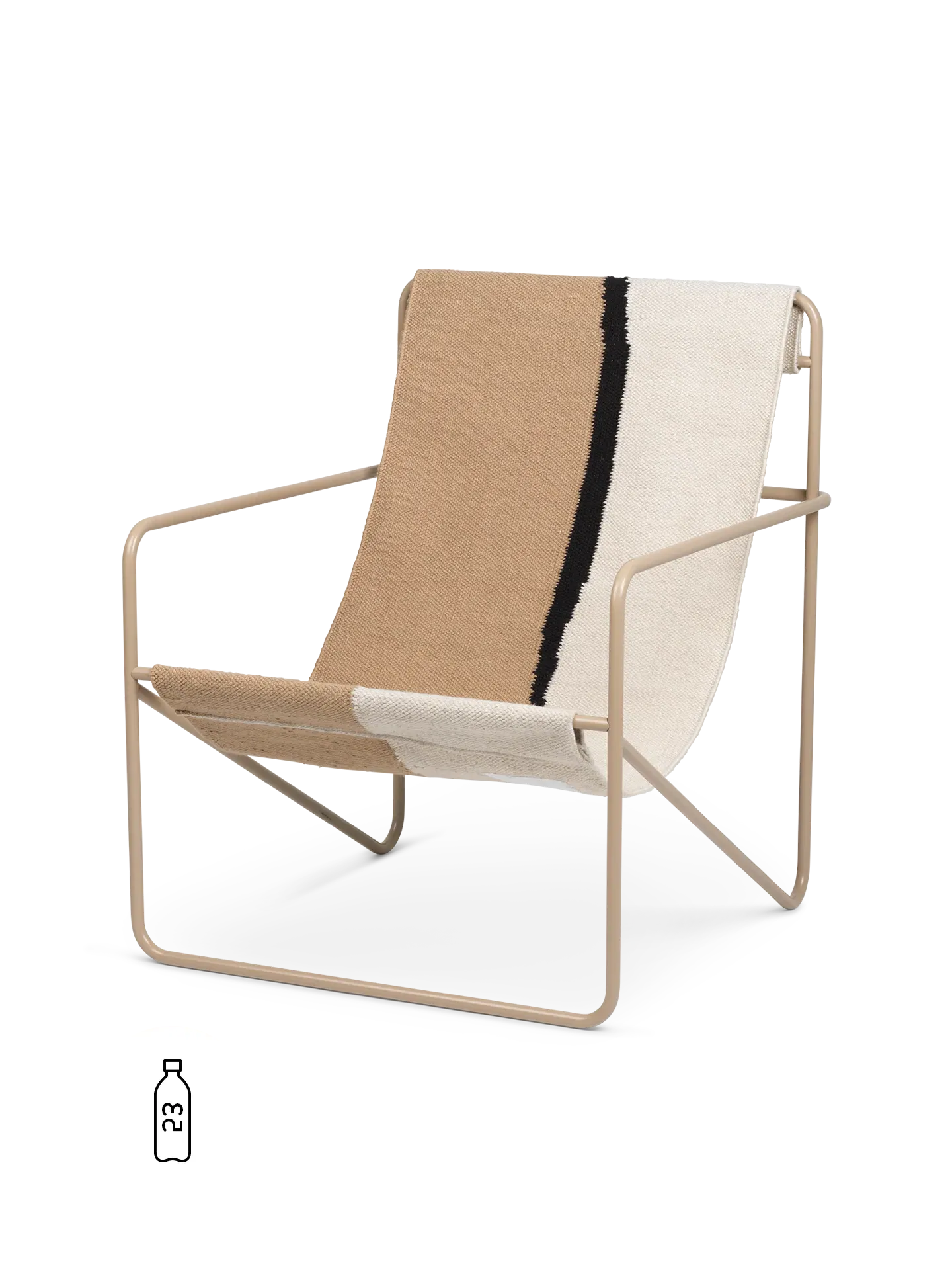 Desert Lounge Chair - Soil, Steel
