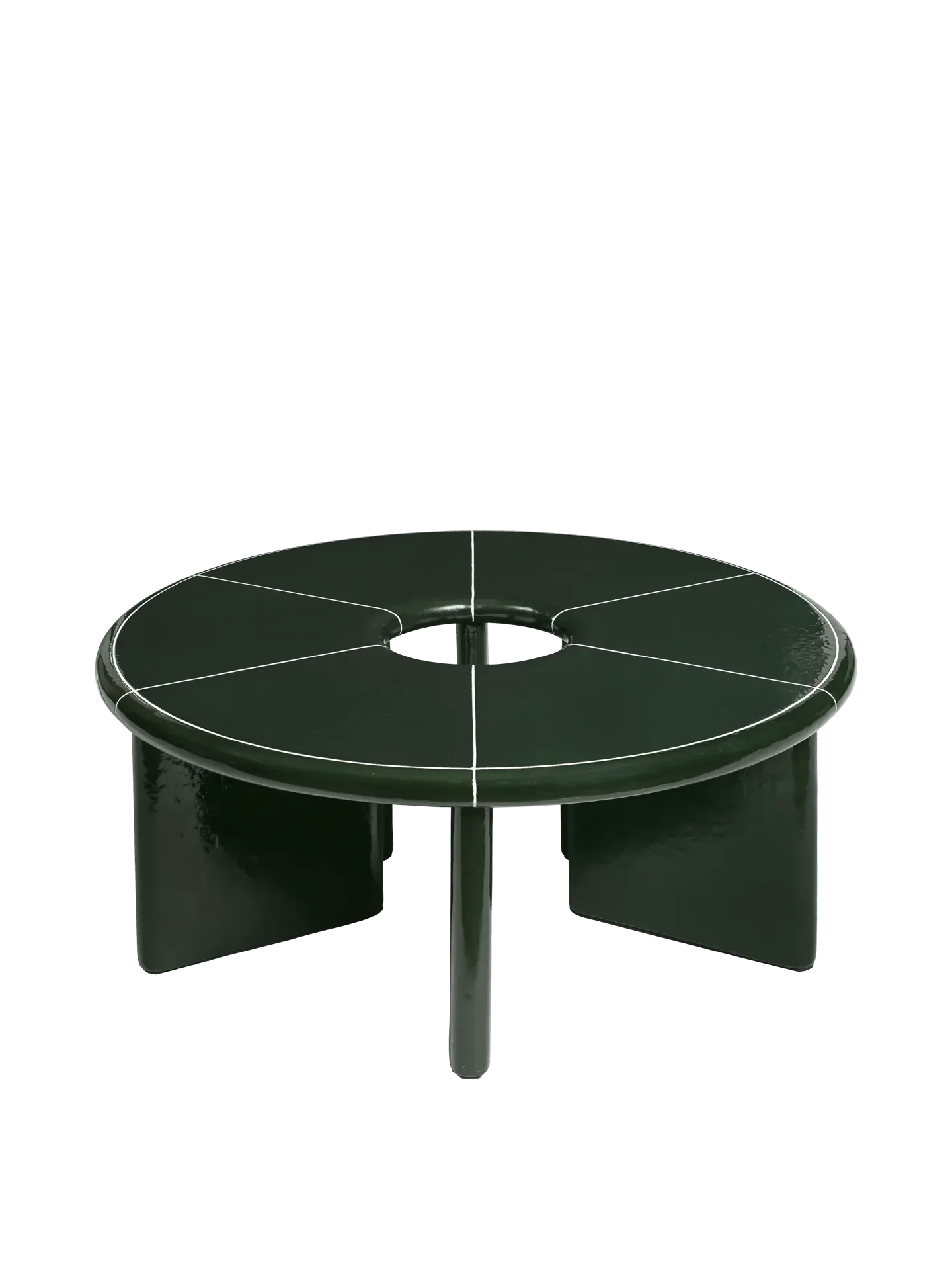 Deya Coffee Table - Dark Green