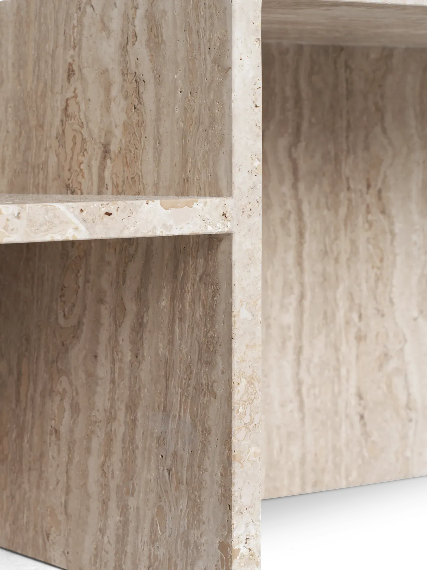 Distinct Coffee Table - Sand, Travertine