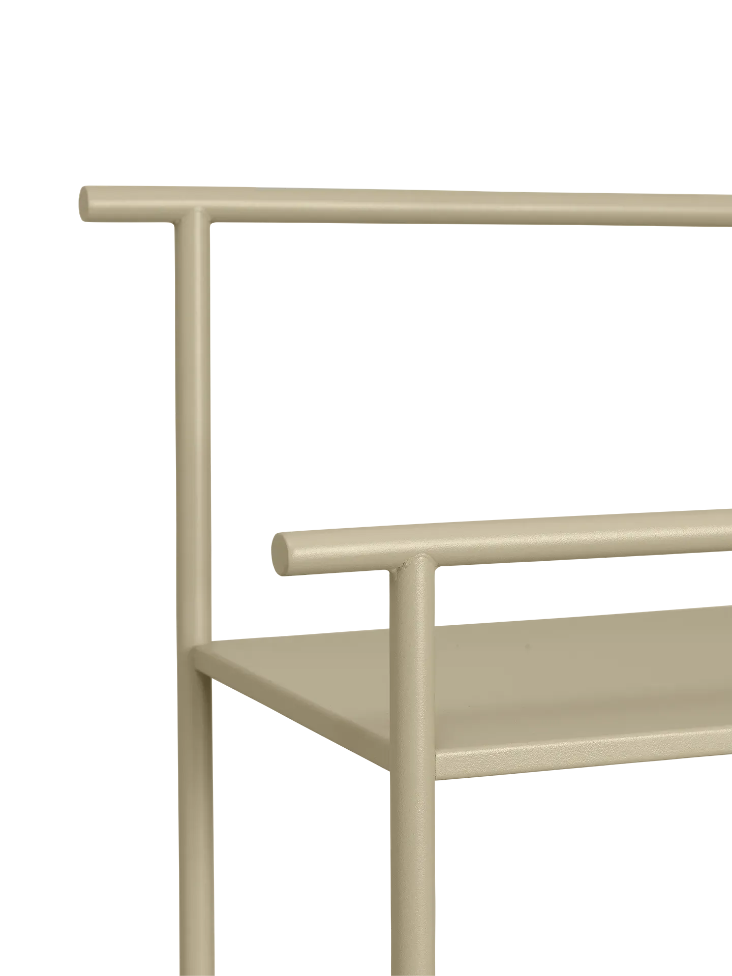 Dora 5-Shelf Storage Rack - Cashmere, Iron