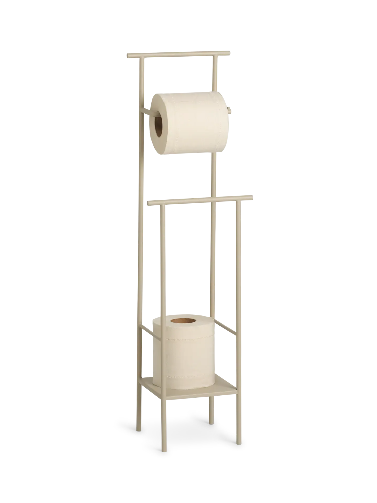 Dora Toilet Paper Stand with Storage - Cashmere