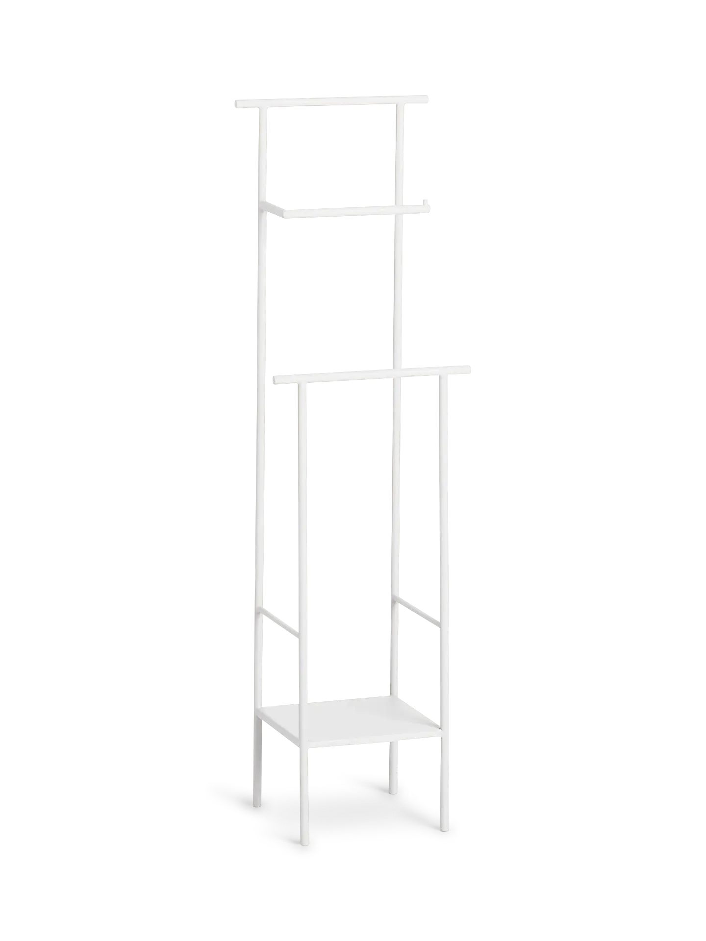 Dora Toilet Paper Stand with Storage - White image