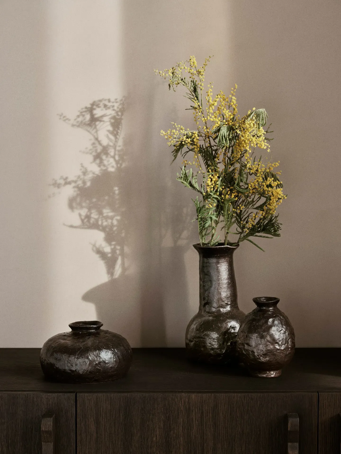 Doro Medium Vase - Coffee