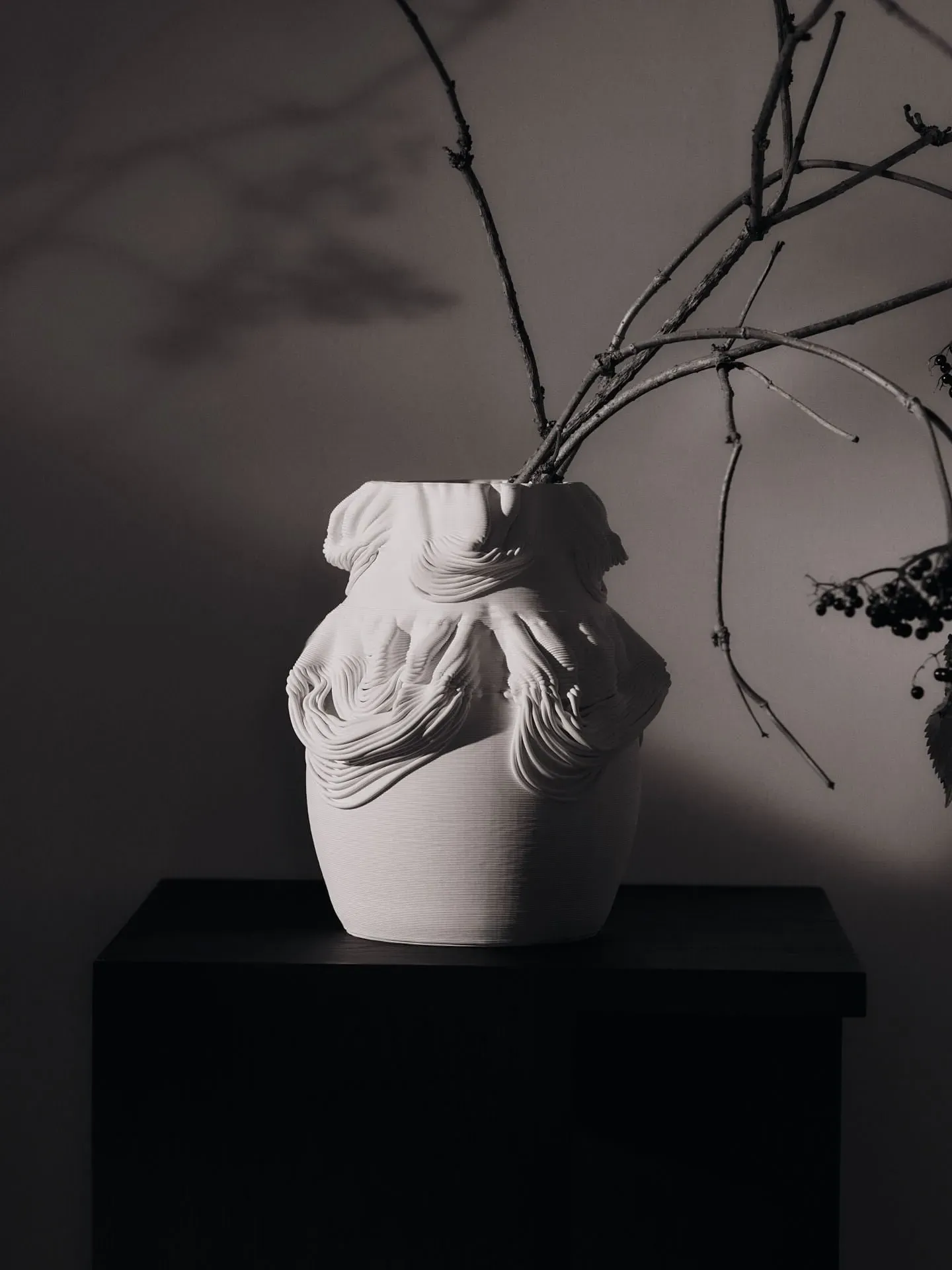 Drisca Vase - Off-White