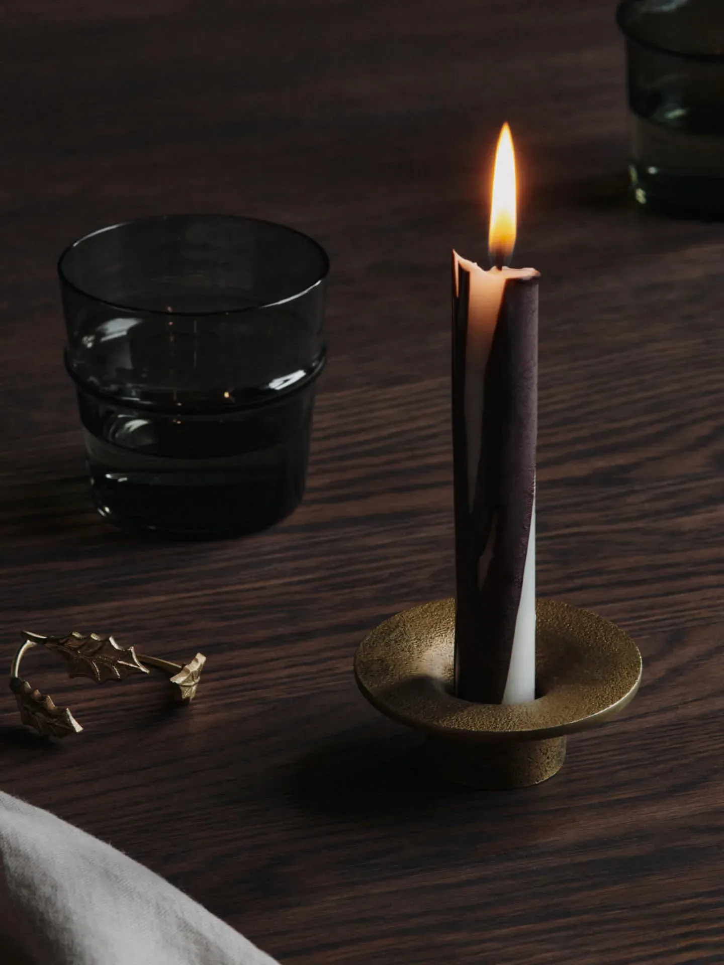 Dryp Candles Set of 2 - Dark Chocolate, Stearin