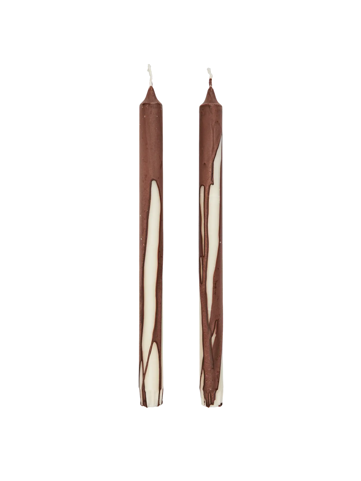 Dryp Candles Set of 2 - Dark Chocolate, Stearin