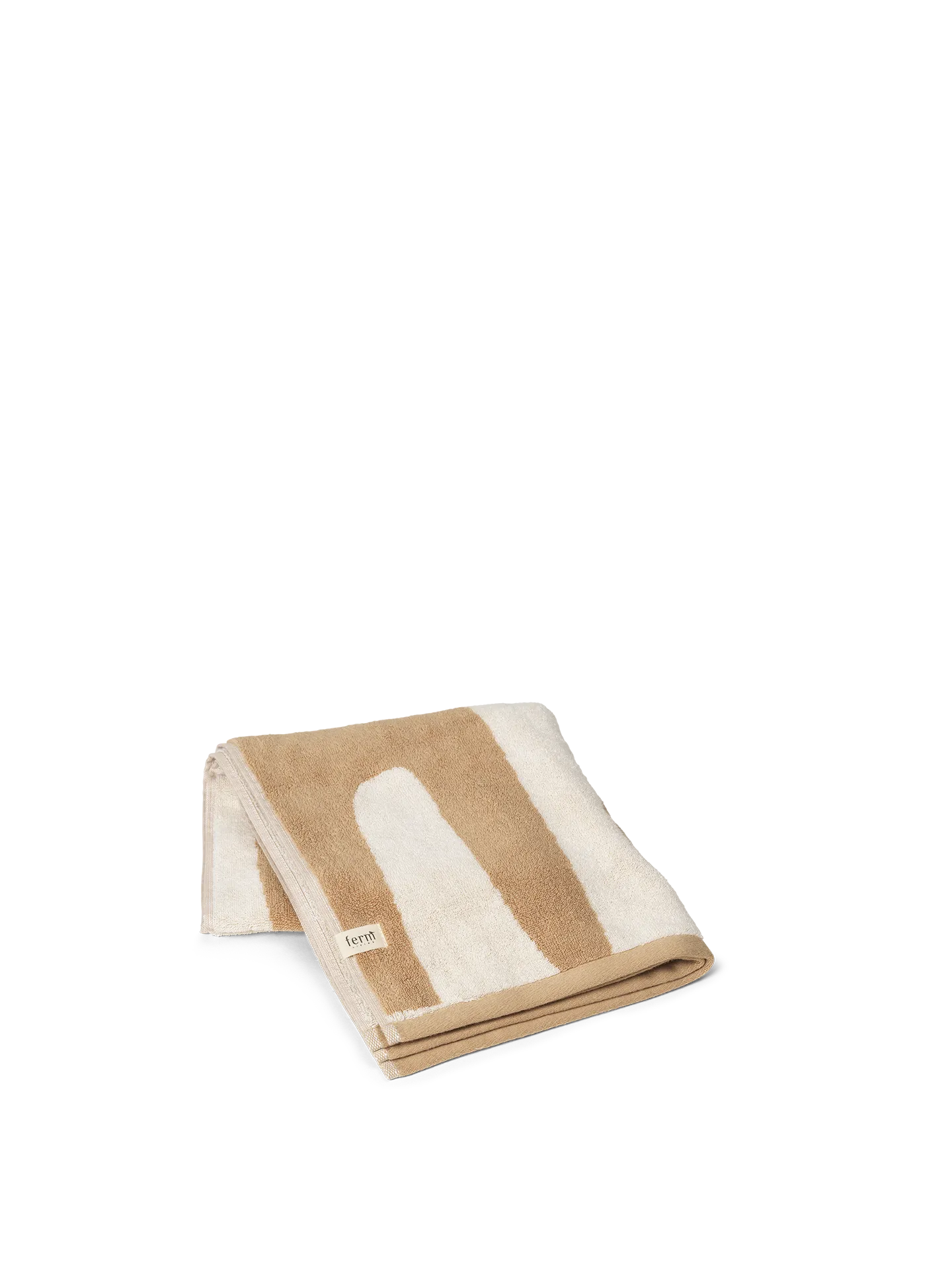 Ebb Hand Towel - Sand/Off-White