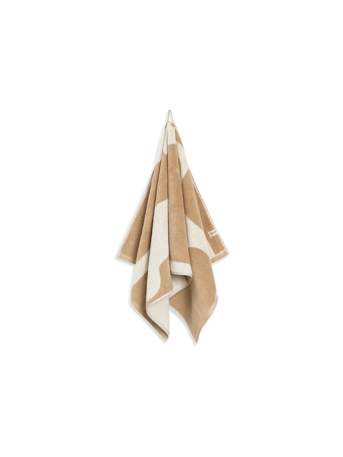 Ebb Hand Towel - Sand/Off-White image