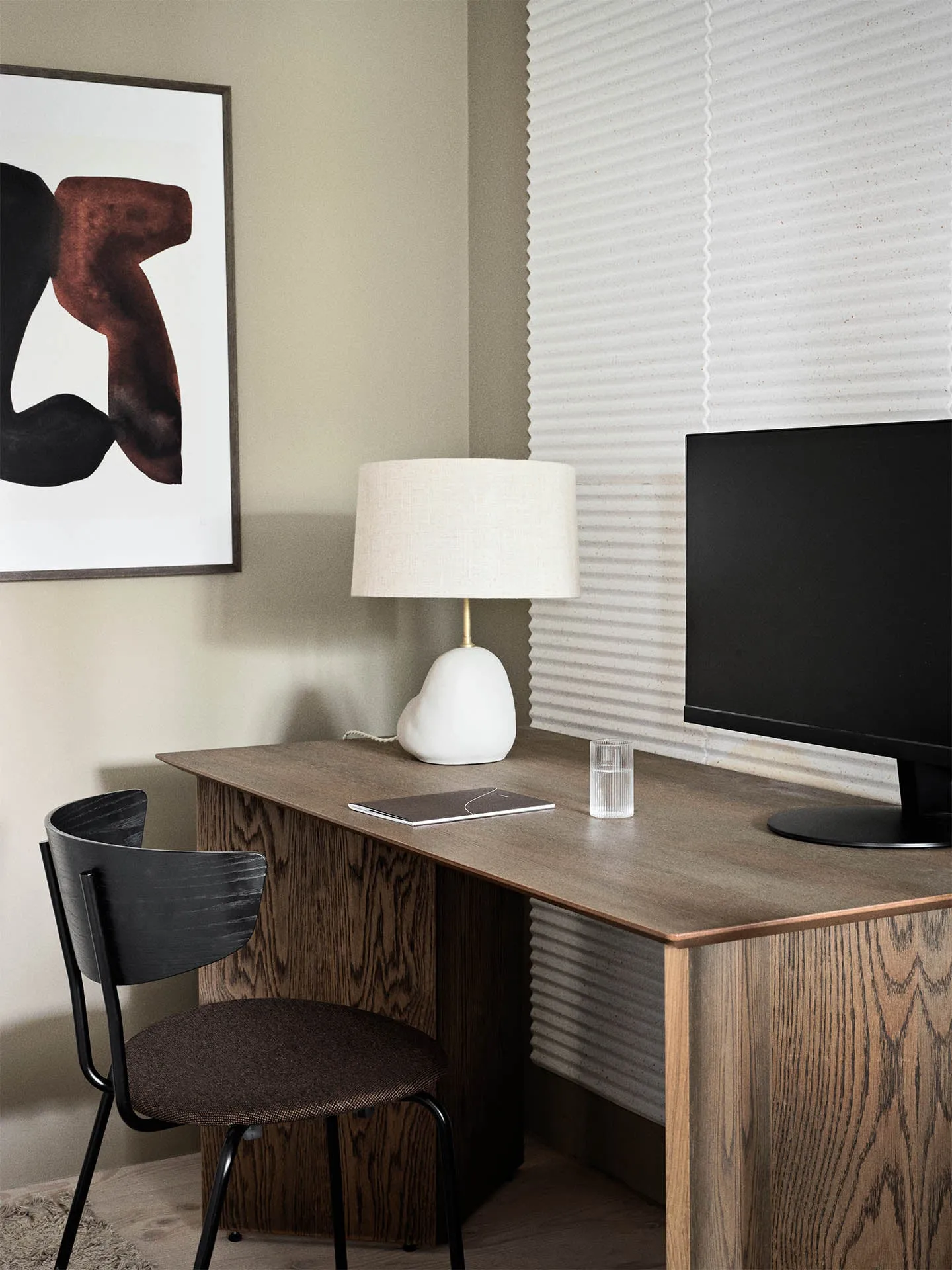 Eclipse Short Lampshade - Natural alternate view