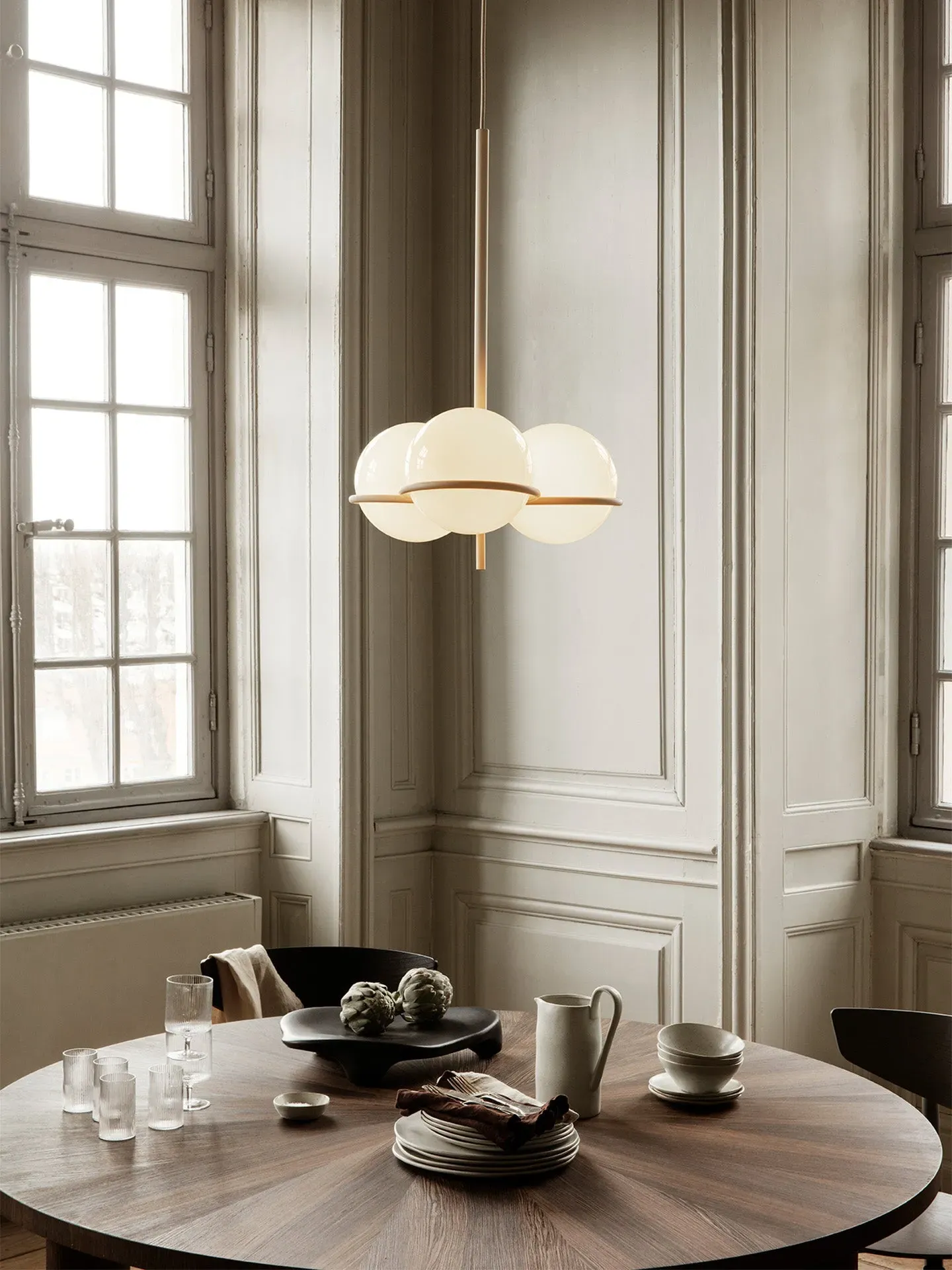 Era Chandelier - Eggshell