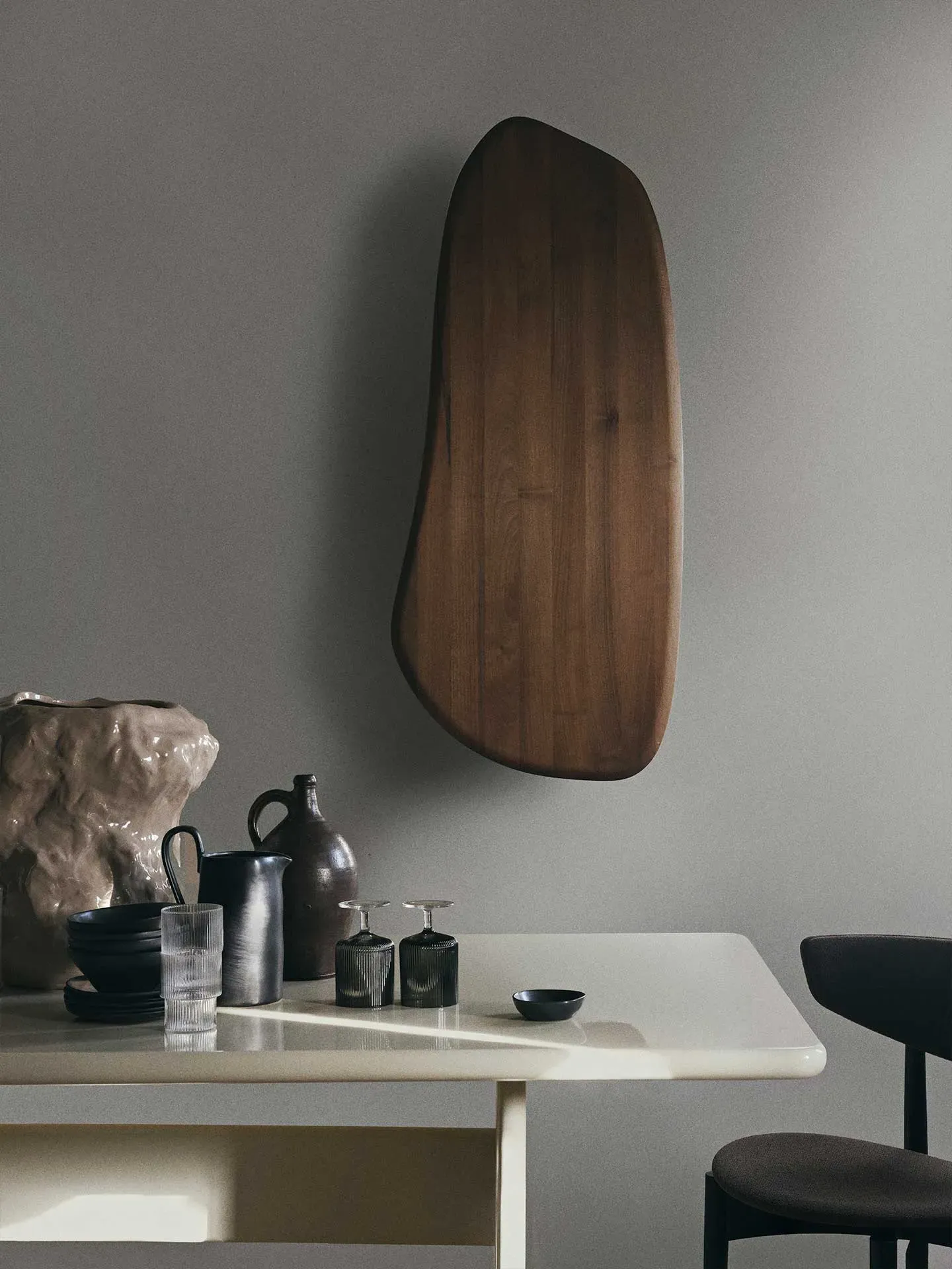 Feve Wall Cabinet - Walnut