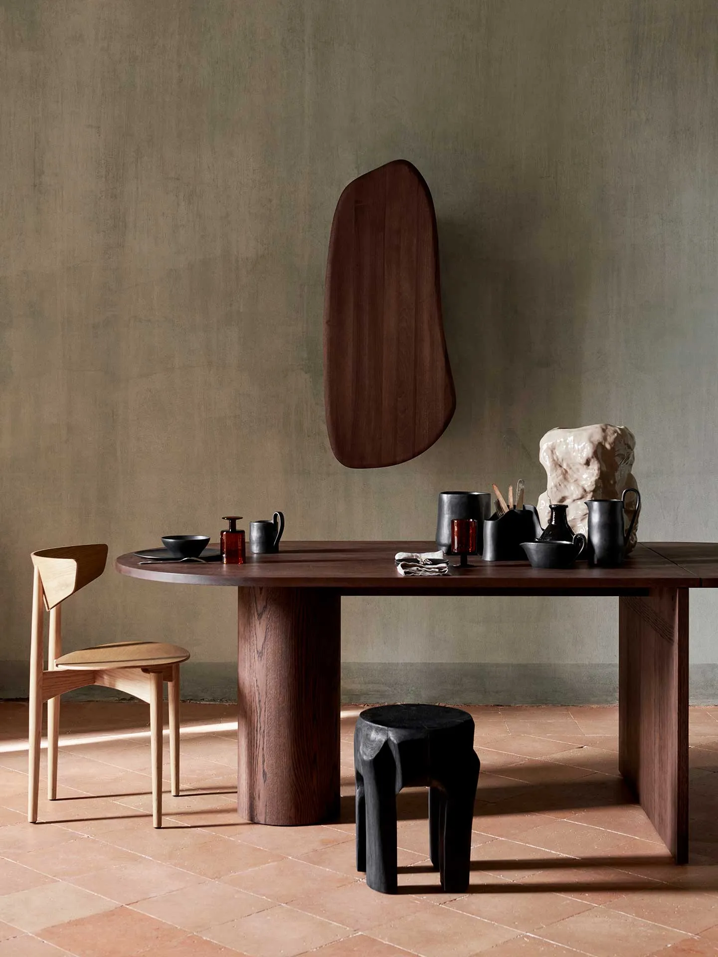 Feve Wall Cabinet - Walnut