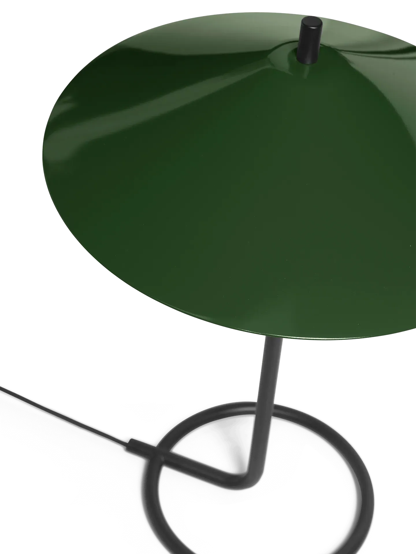 Filo Table Lamp - Black/Dark Olive