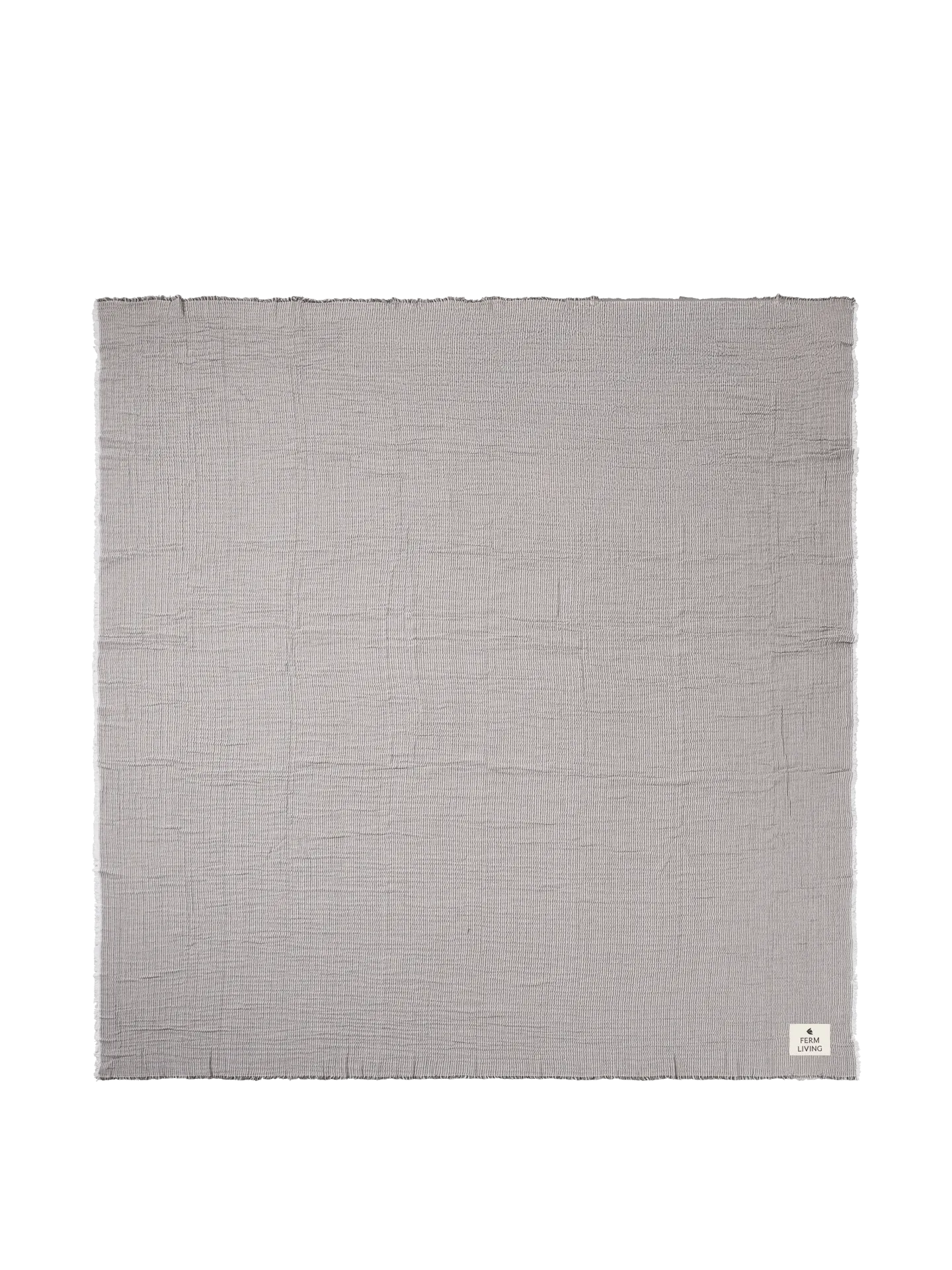 Fino Bedspread - Ink Blue/Sand, Cotton image