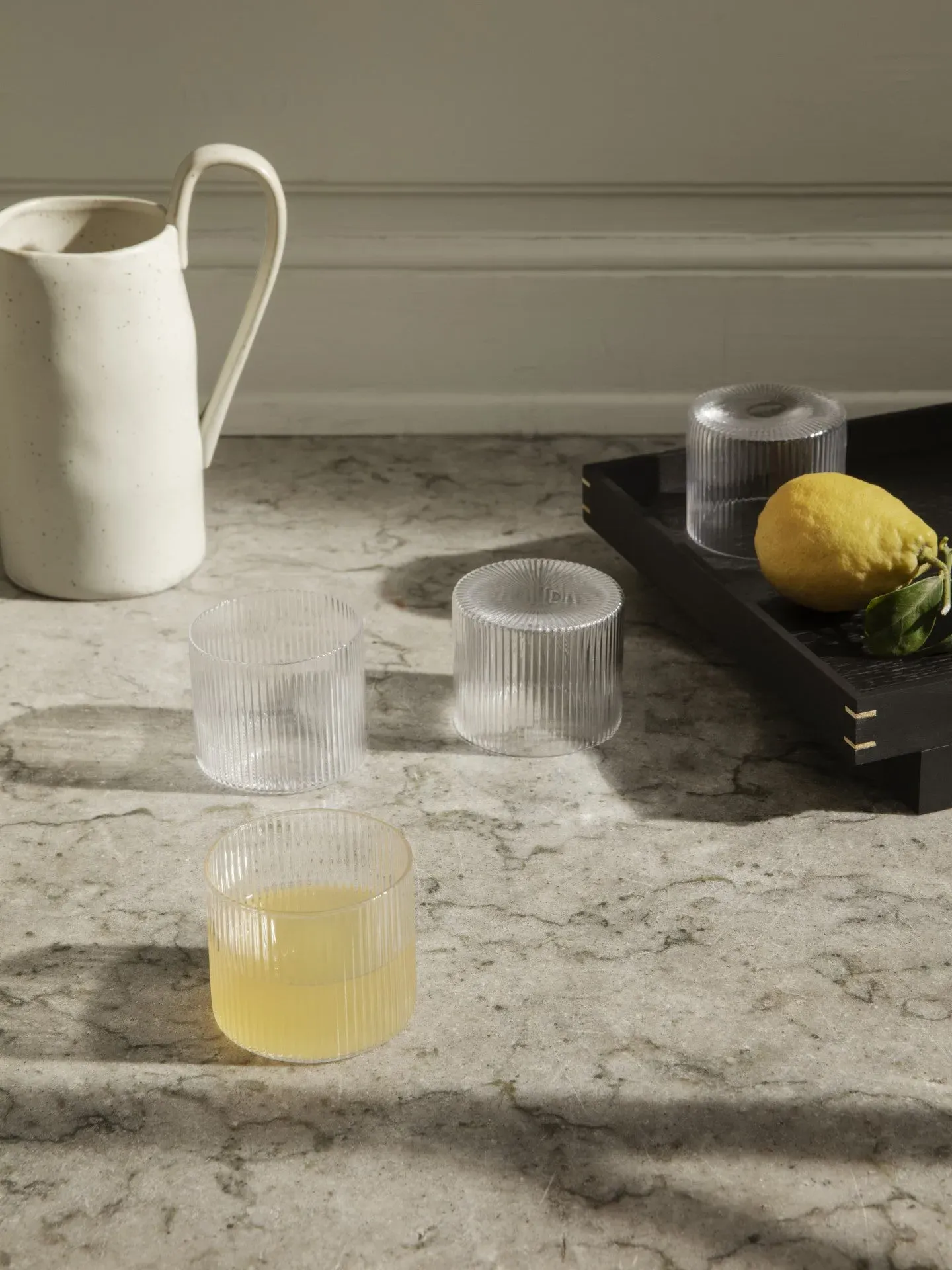 Flow Jug - Off-White Speckle