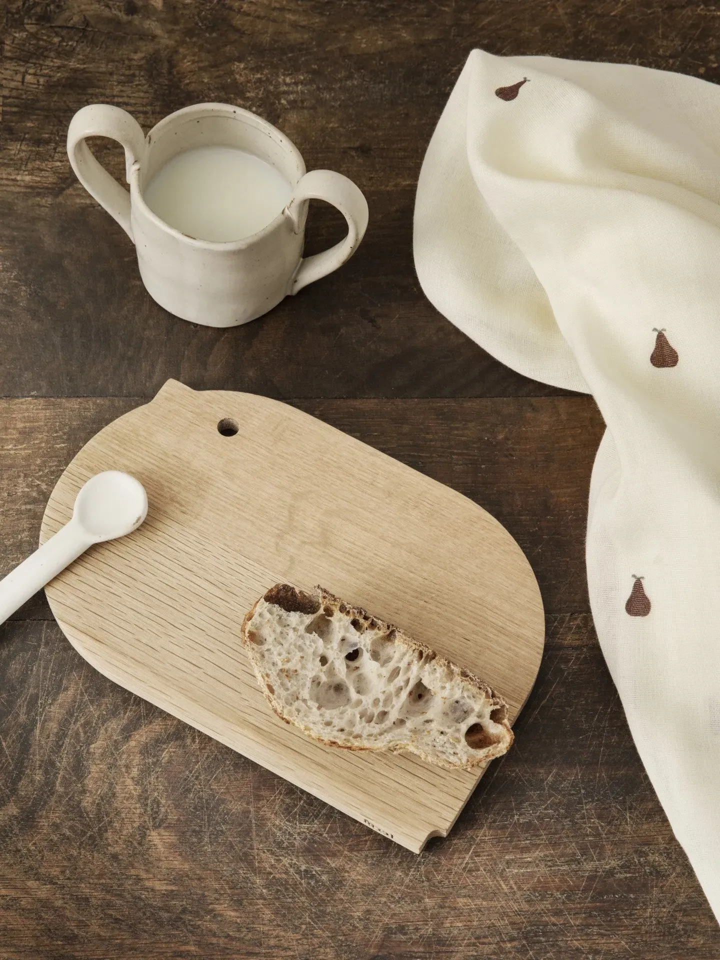 Flow Kids Mug - Off-White Speckle