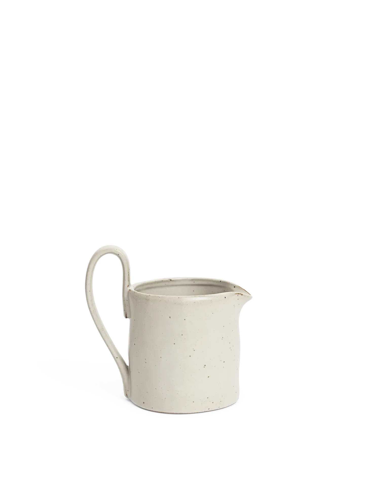Flow Milk Jar - Off-White Speckle image