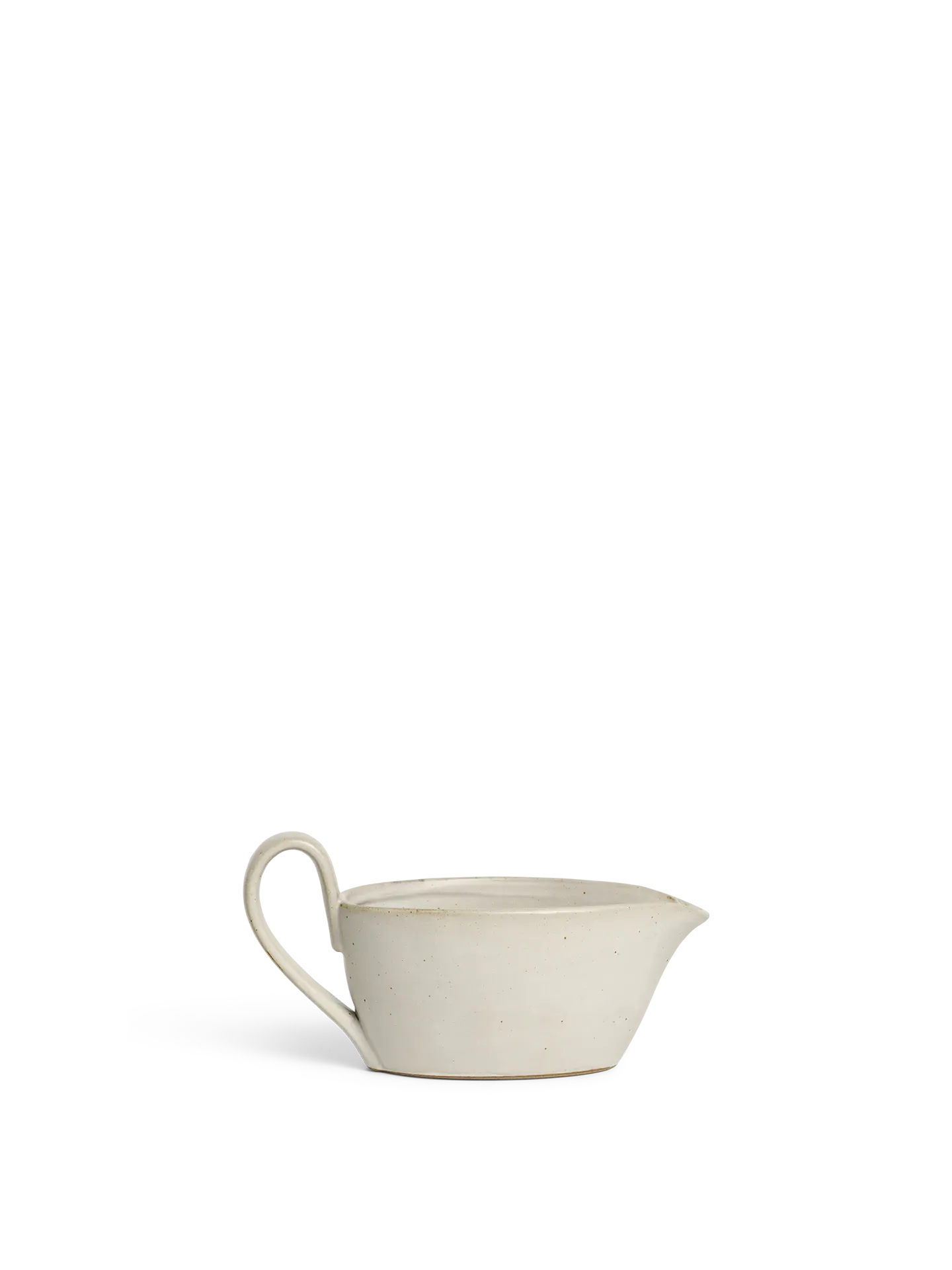 Flow Sauce Boat - Off-White Speckle image