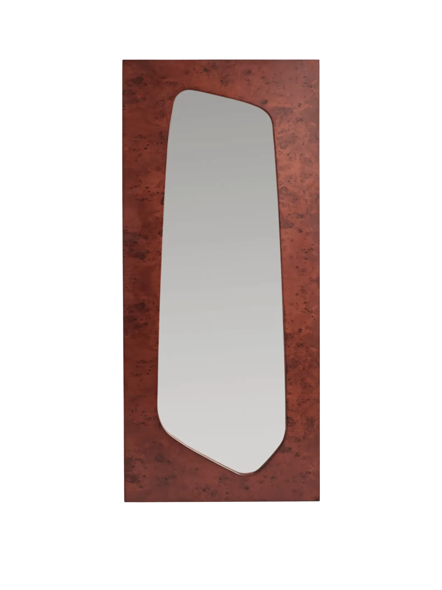Folia Large Mirror - Dark Stained Burl