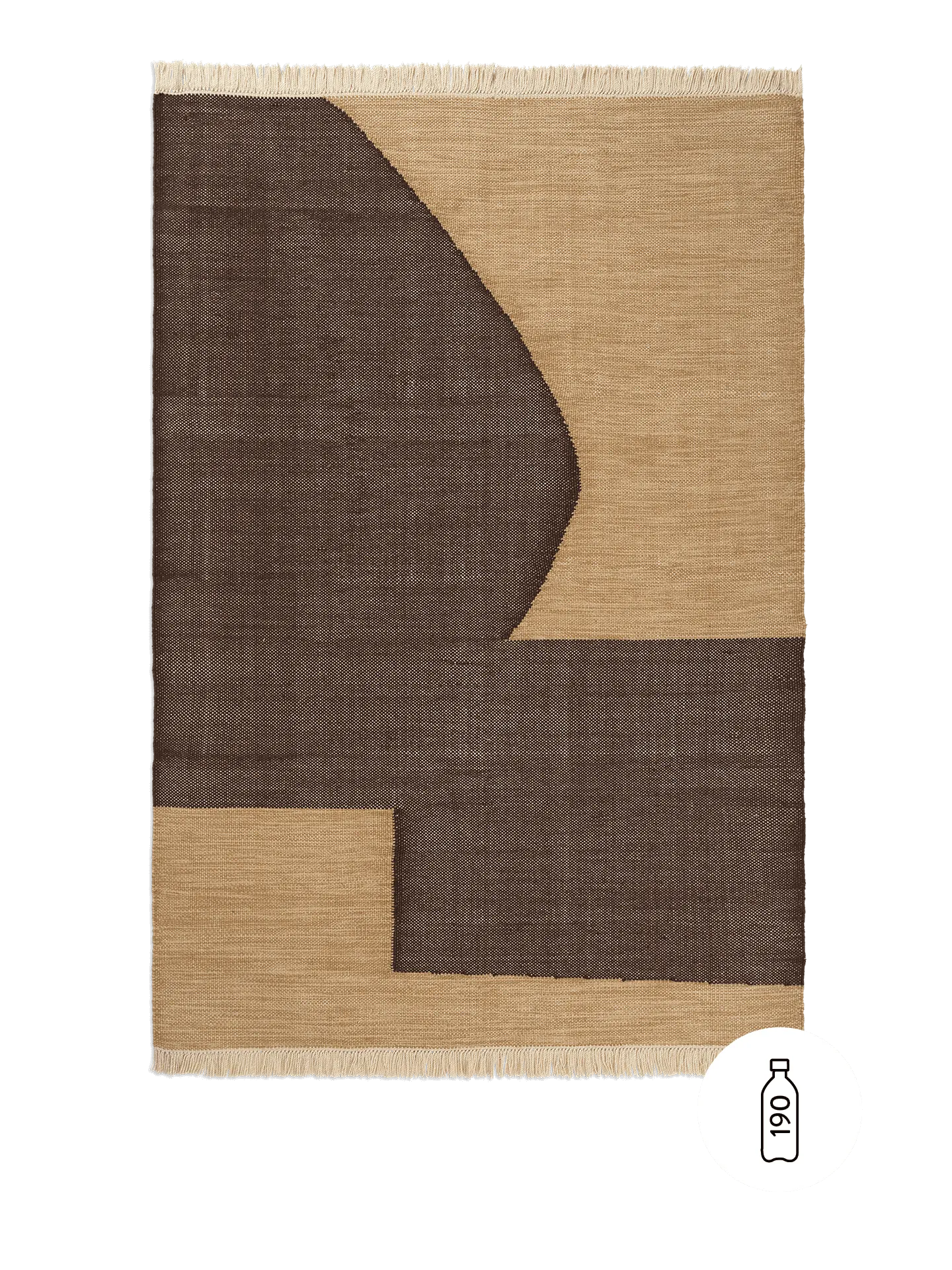 Forene Rug - Tan/Chocolate