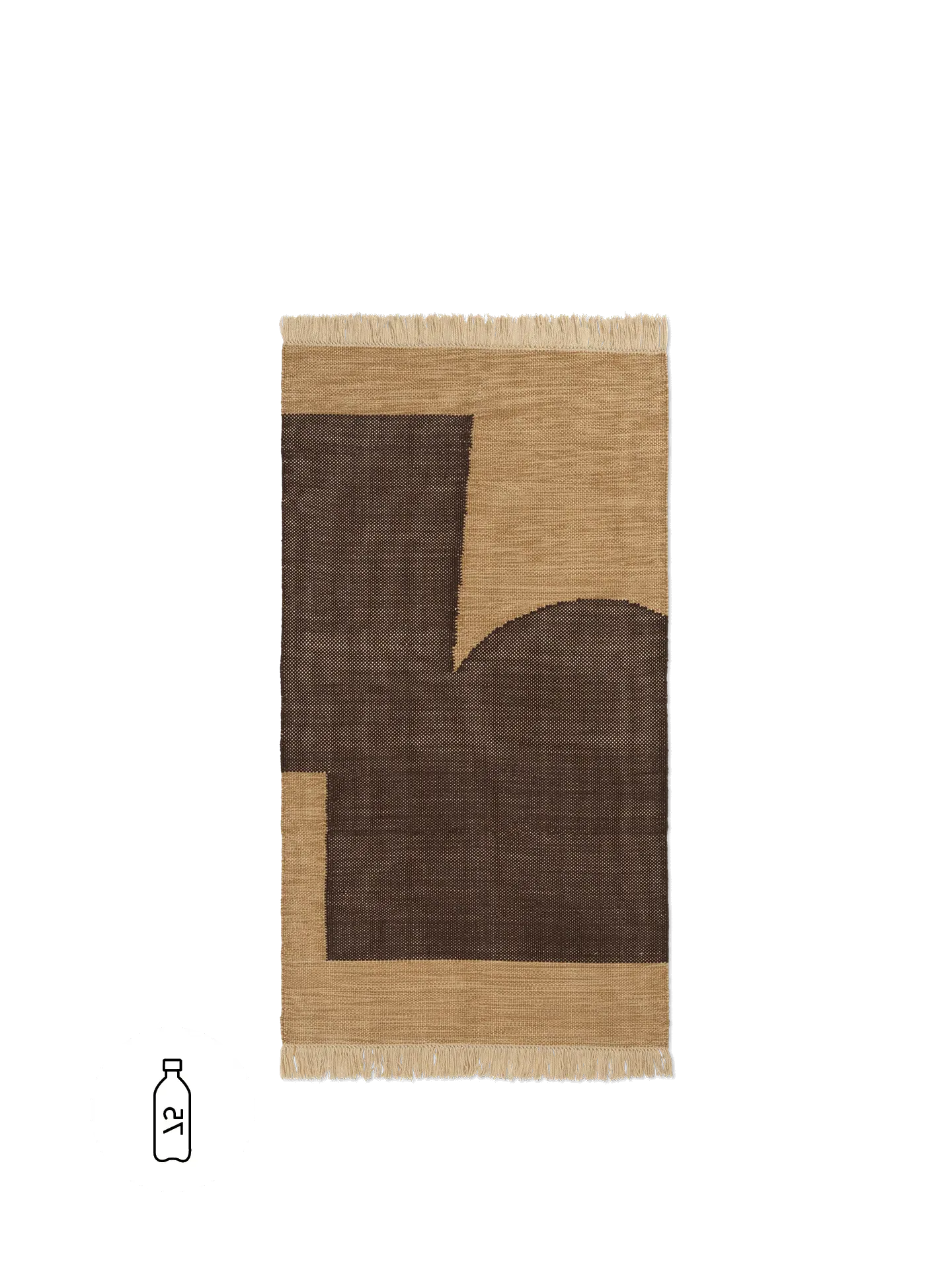 Forene Rug - Tan/Chocolate image