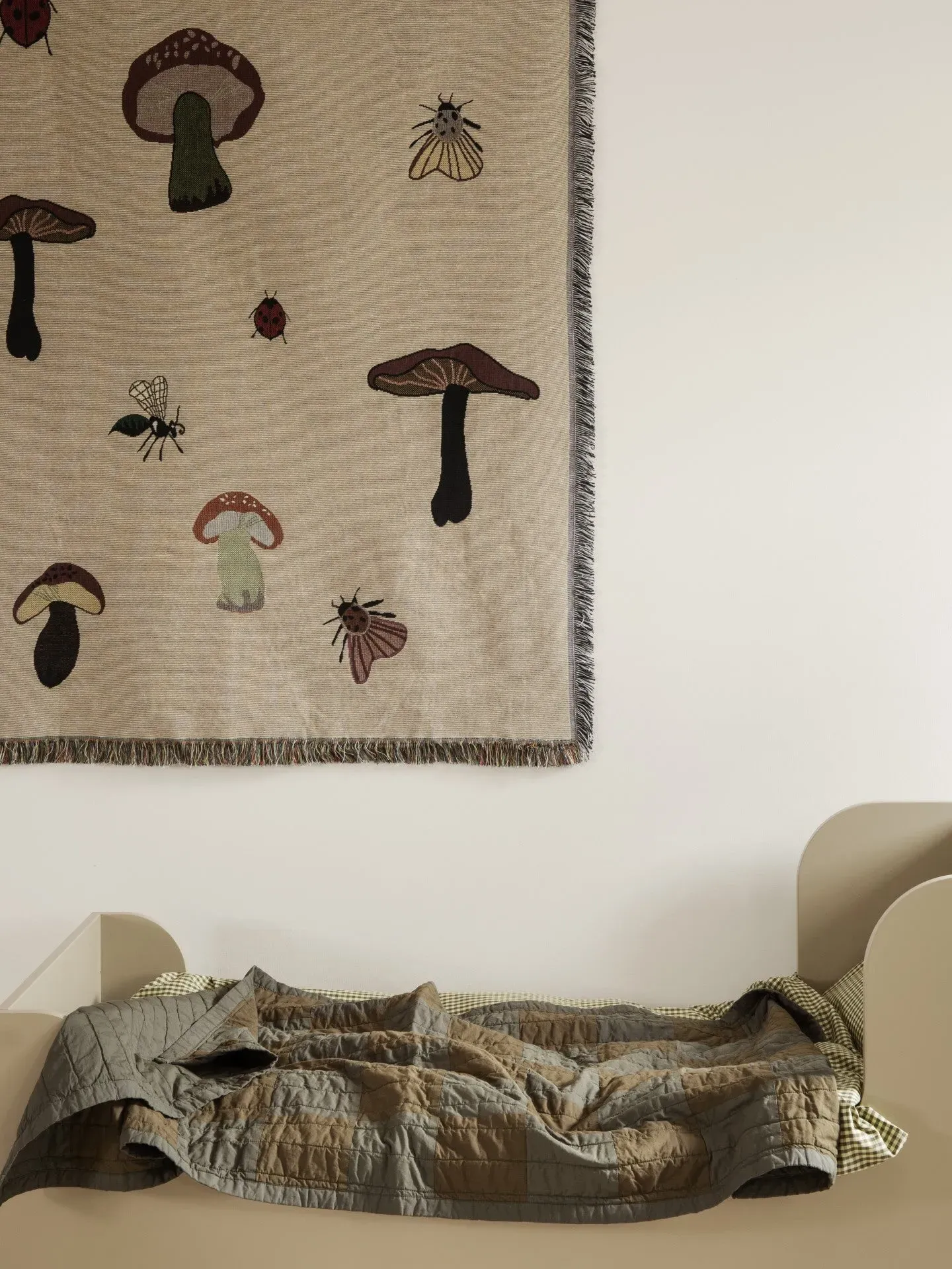 Forest Tapestry Blanket - Sand