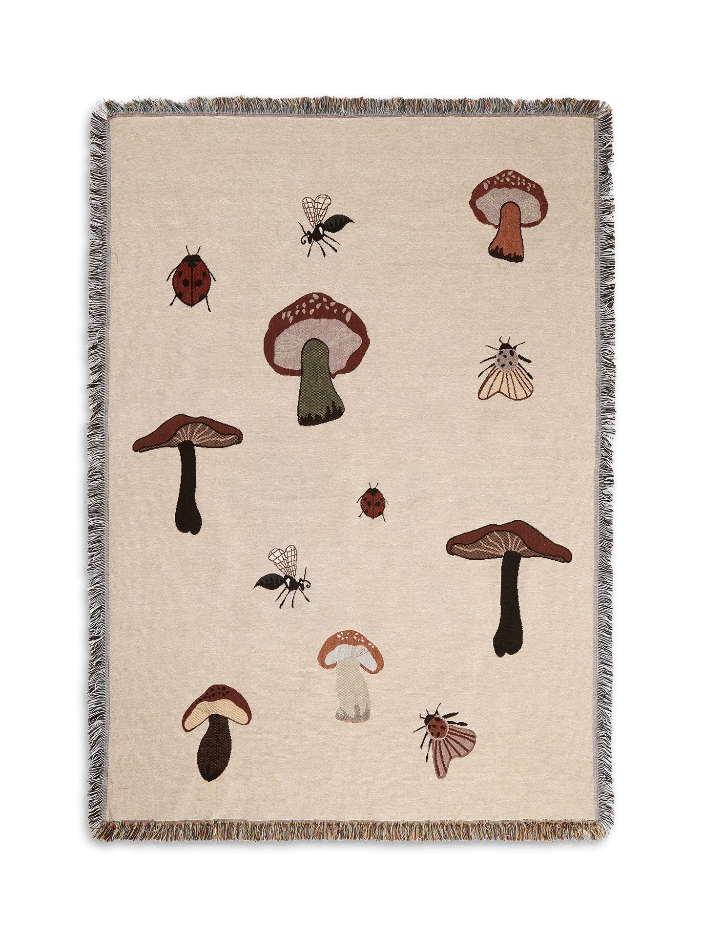 Forest Tapestry Blanket - Sand image