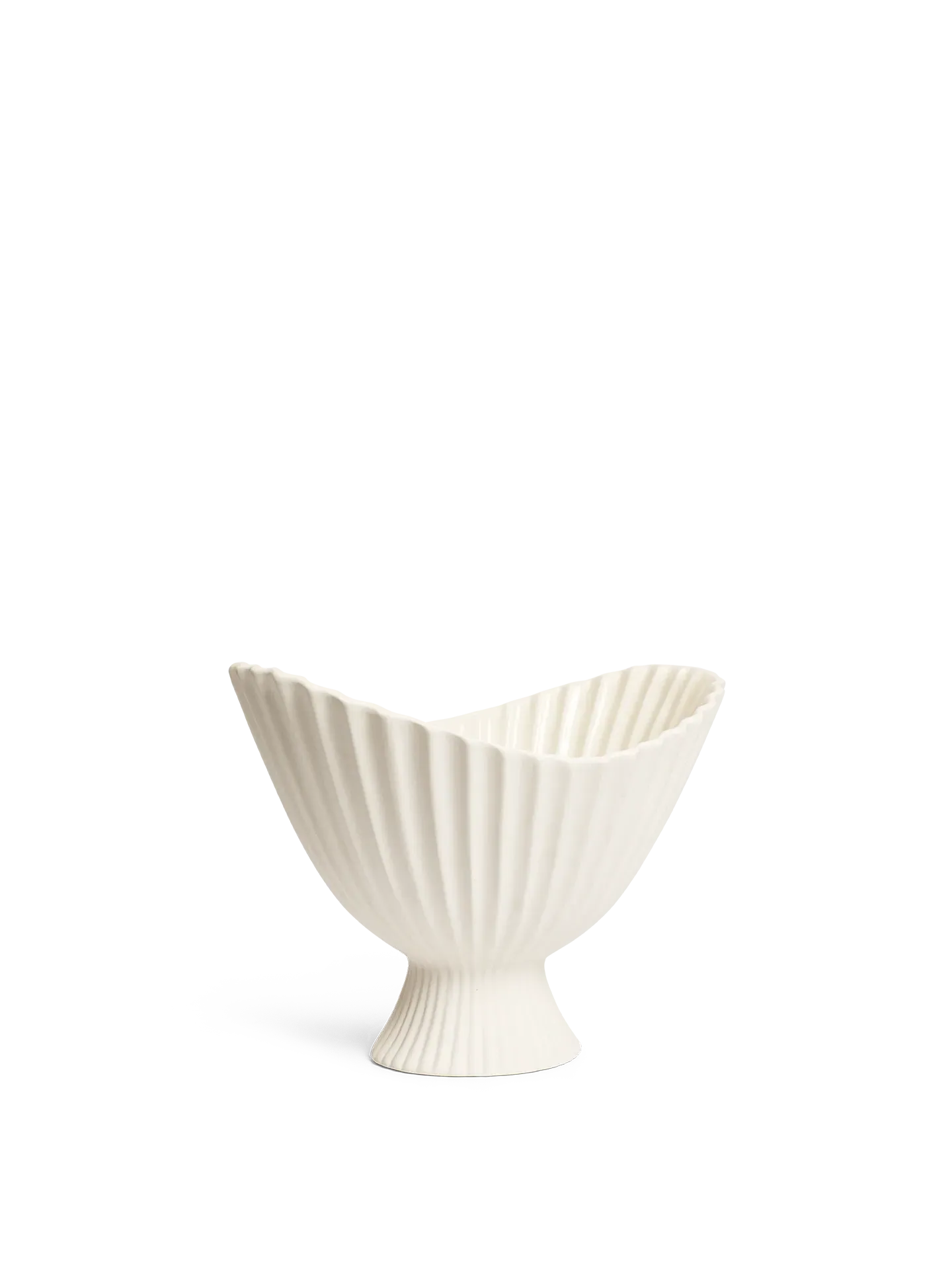 Fountain Large Bowl - Off-White, Ceramic