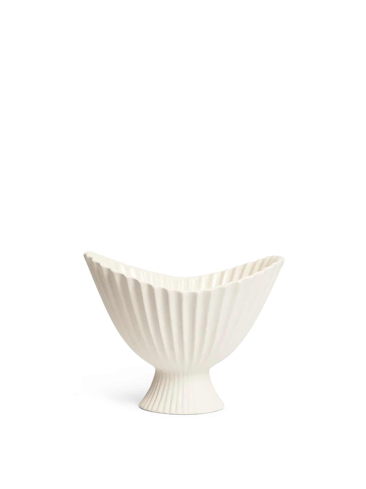 Fountain Large Bowl - Off-White, Ceramic