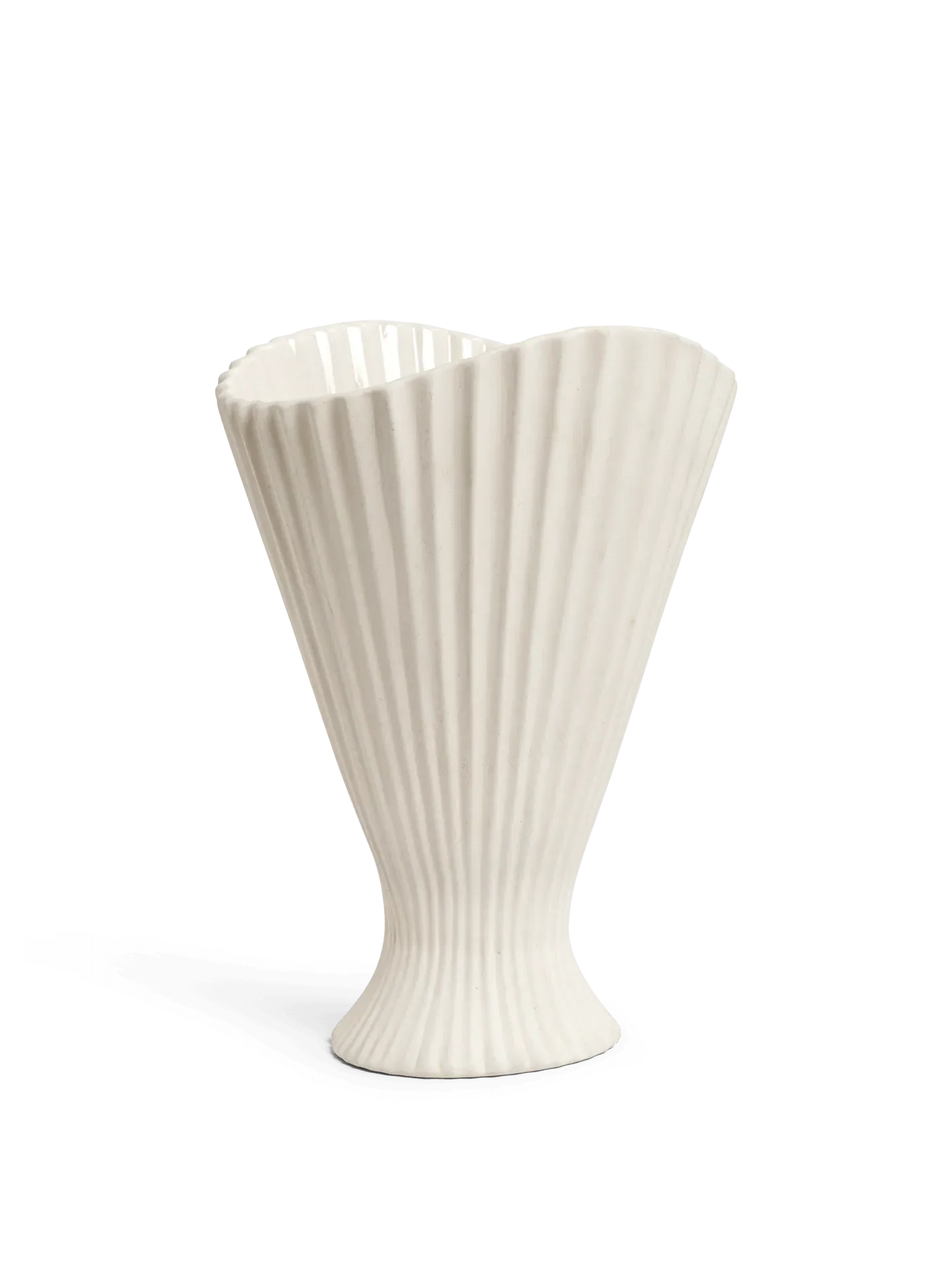 Fountain Large Vase - Off-White, Ceramic